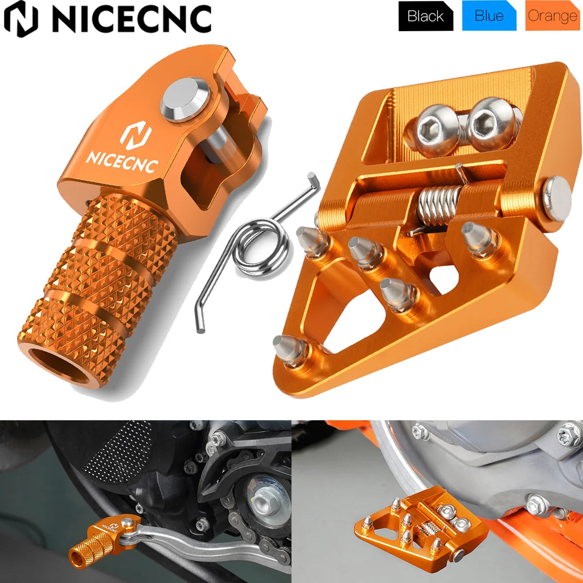 Verstellbarer Schalthebelkopf für KTM 125–500 XCF EXCF XCW 2017–2024 Husqvarna 125–501 GasGas
