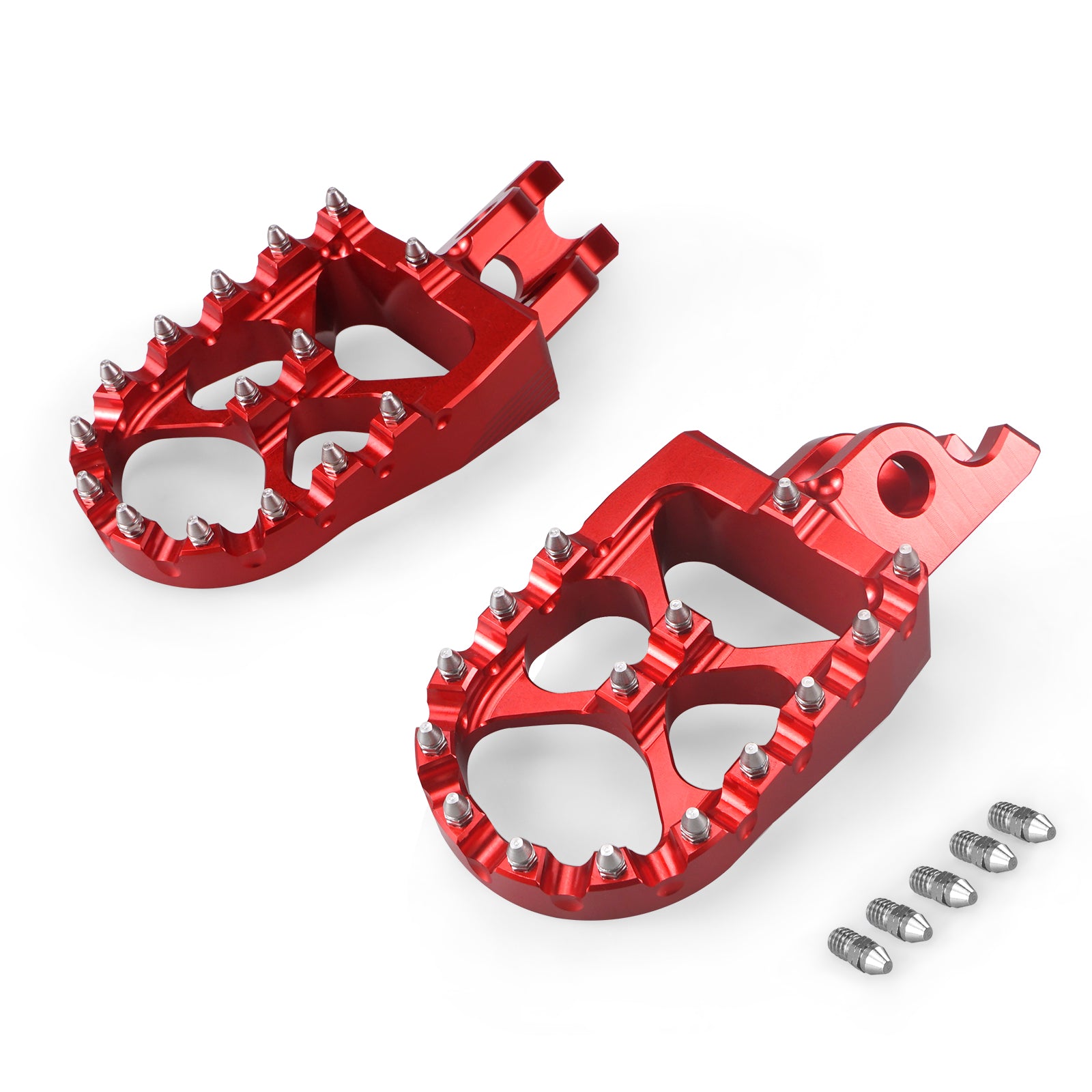 CNC Fußrasten Knospe Motorrad Fußrasten Für Honda CRF250R CRF450R