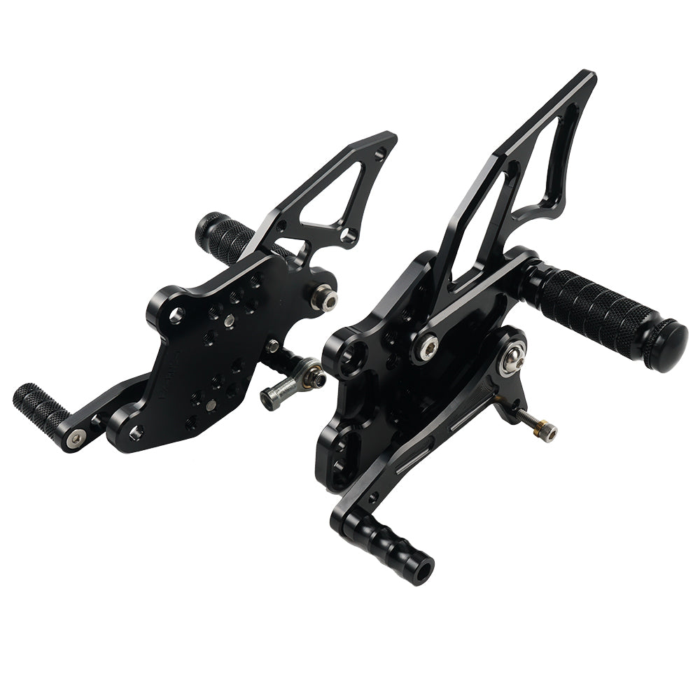 Einstellbare CNC Billet Hinten Sets Fußstützen für Kawasaki Ninja 300 EX300 2013-2017
