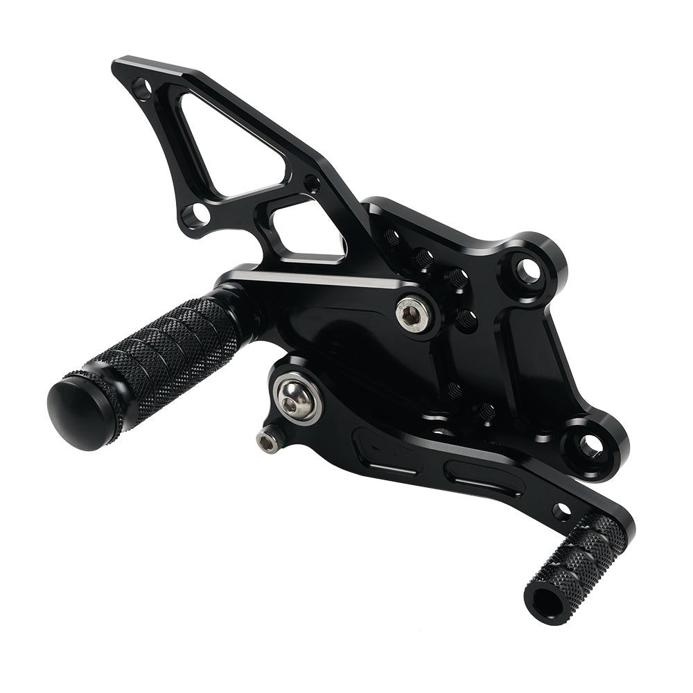 Einstellbare CNC Billet Hinten Sets Fußstützen für Kawasaki Ninja 300 EX300 2013-2017