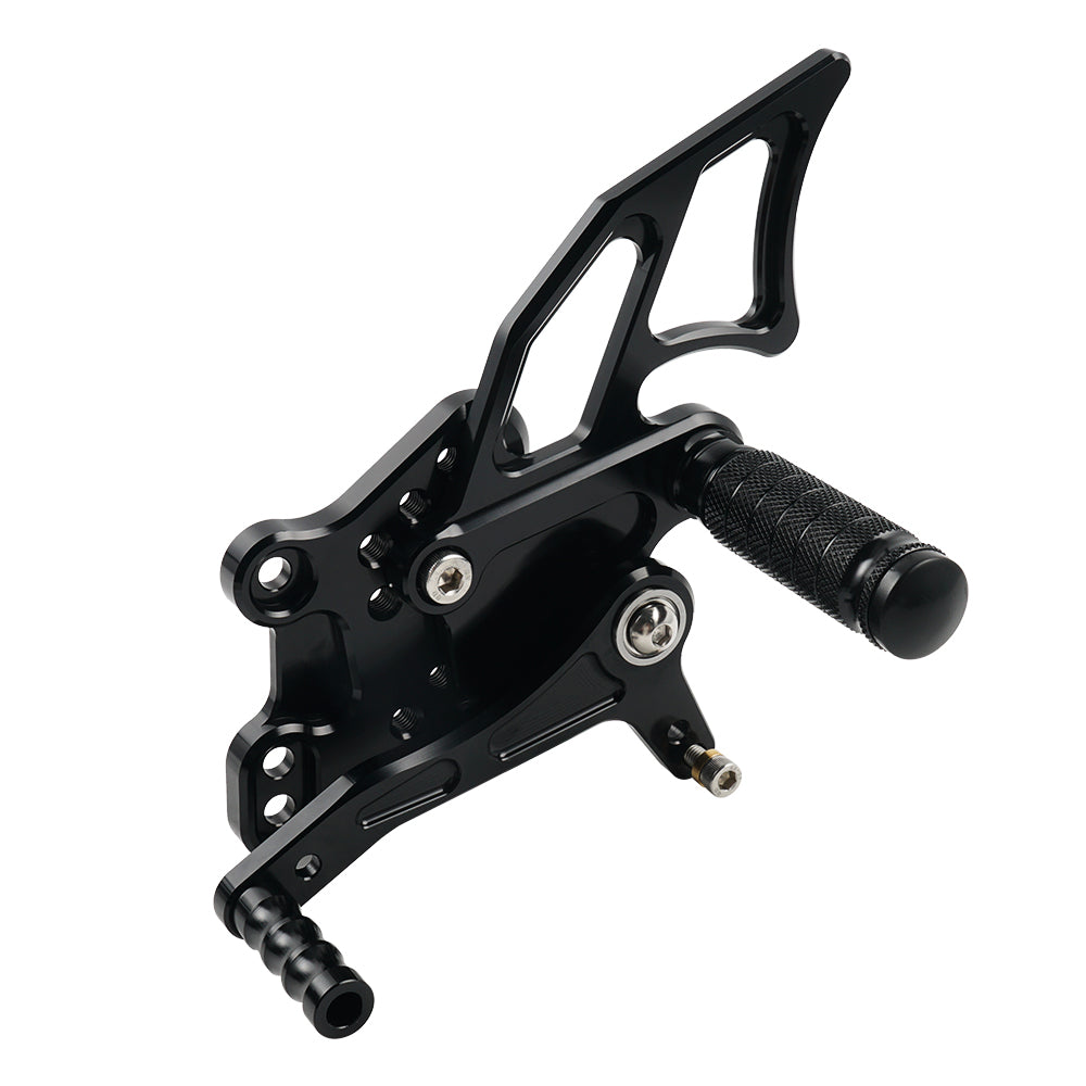Einstellbare CNC Billet Hinten Sets Fußstützen für Kawasaki Ninja 300 EX300 2013-2017