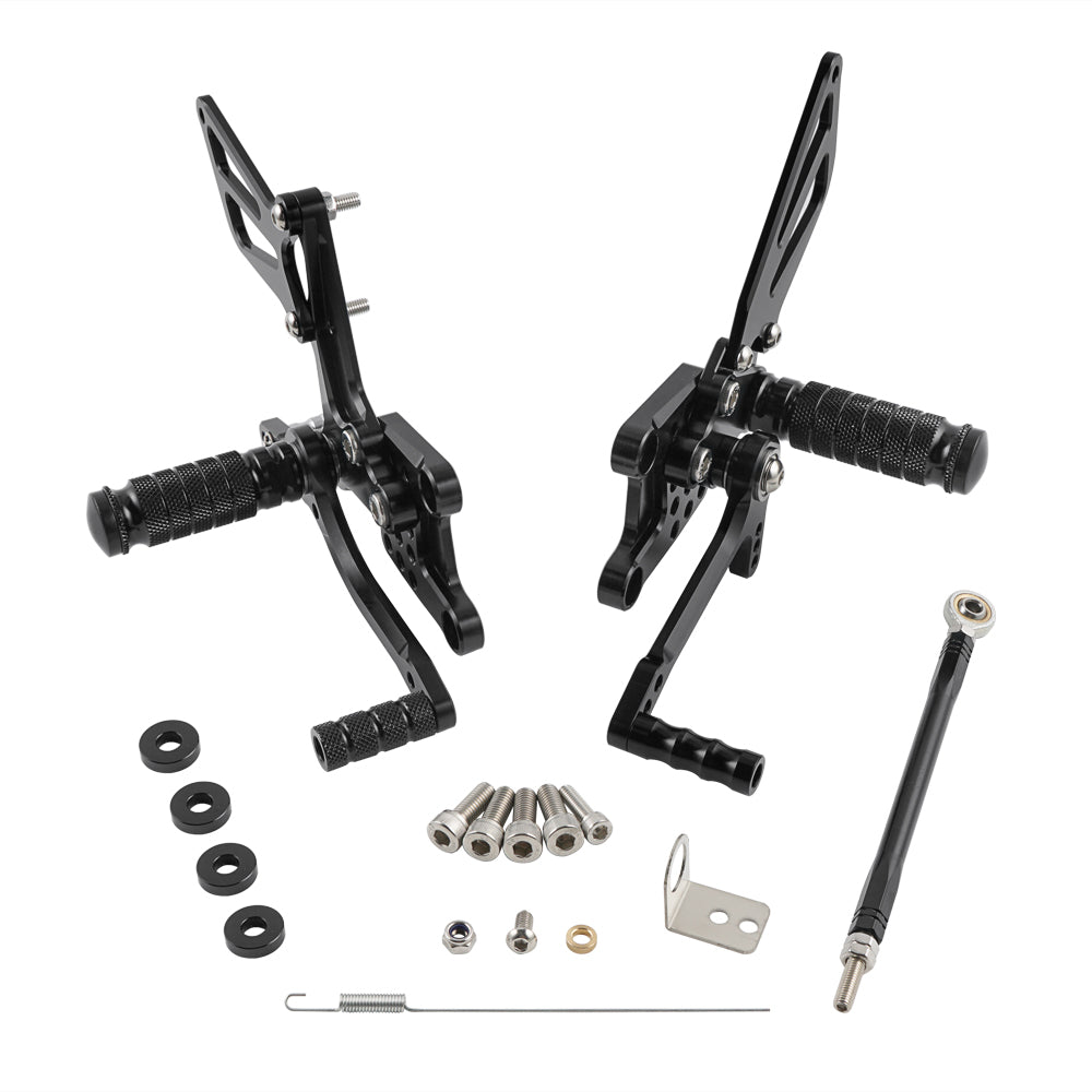 Links + Rechts Fußrastenanlage Für Suzuki GSXR600 GSXR750 GSXR1000 SV650S
