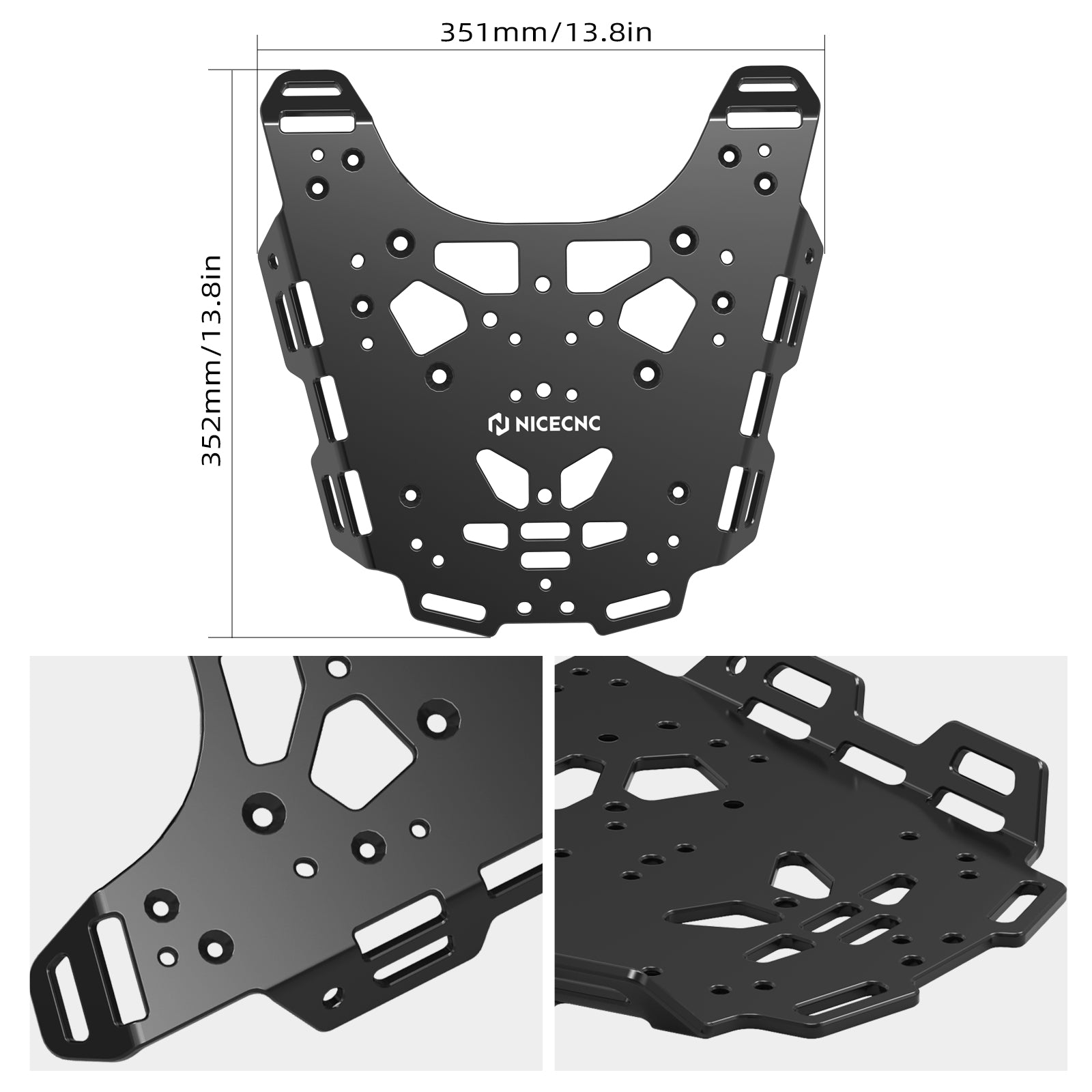 Gepäckträger-Kit hinten für Honda CRF1100L Africa Twin 2022–2023