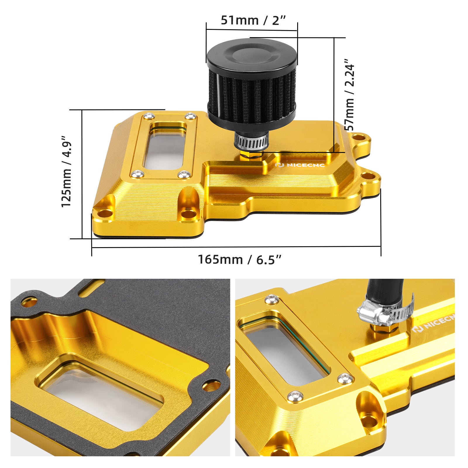 CNC Getriebe Getriebeabdeckung Oben für Harley Road Glide Road King Street Glide