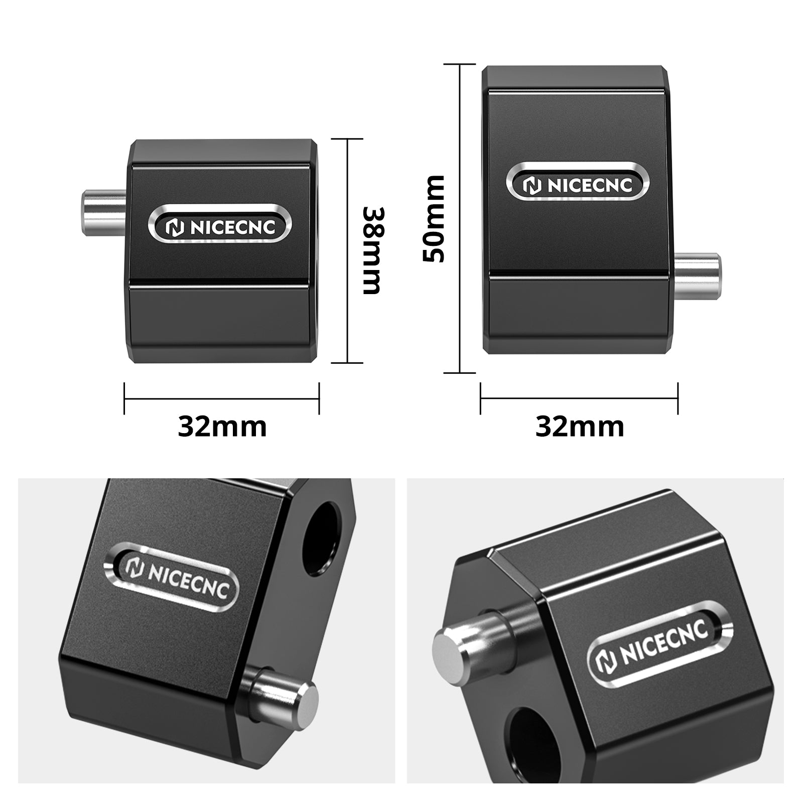 1,25" Bodenplatte Extenders Spacers Für Harley Road King Road Glide Street Glide Electra Glide