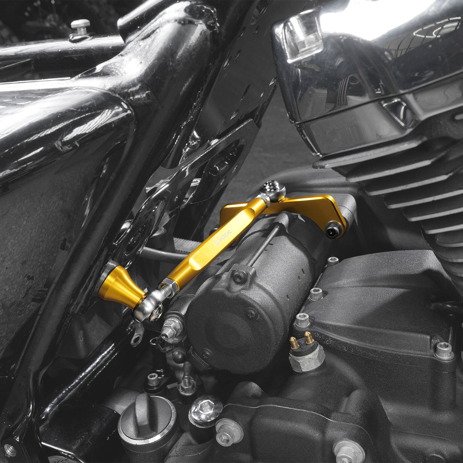 M8 Touring Rahmen Stabilisator Kit Für Harley Road King Street Glide CVO Road Glide