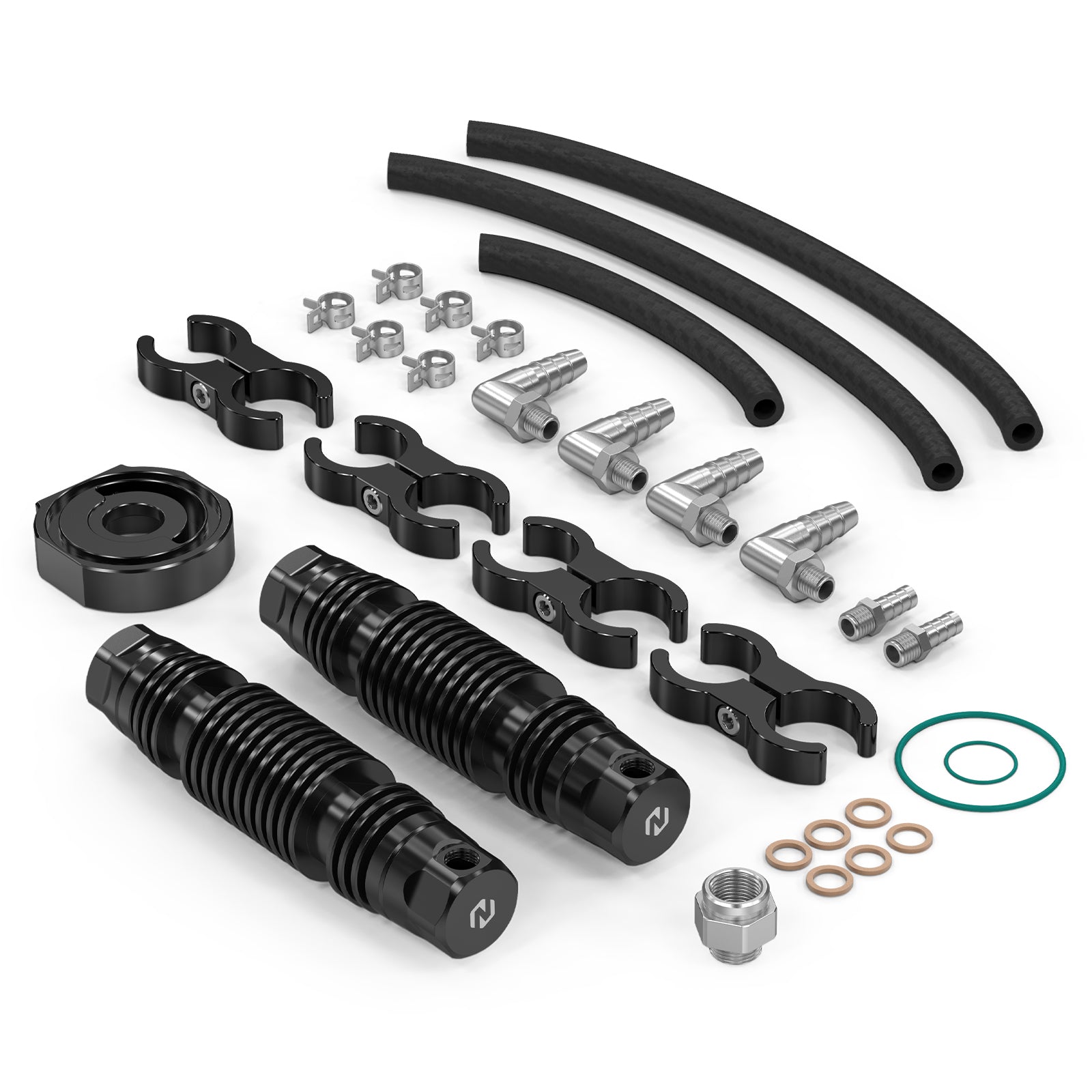 Doppel-Ölkühler-Kit für Harley Road King Street Glide Road Glide Ultra Limited