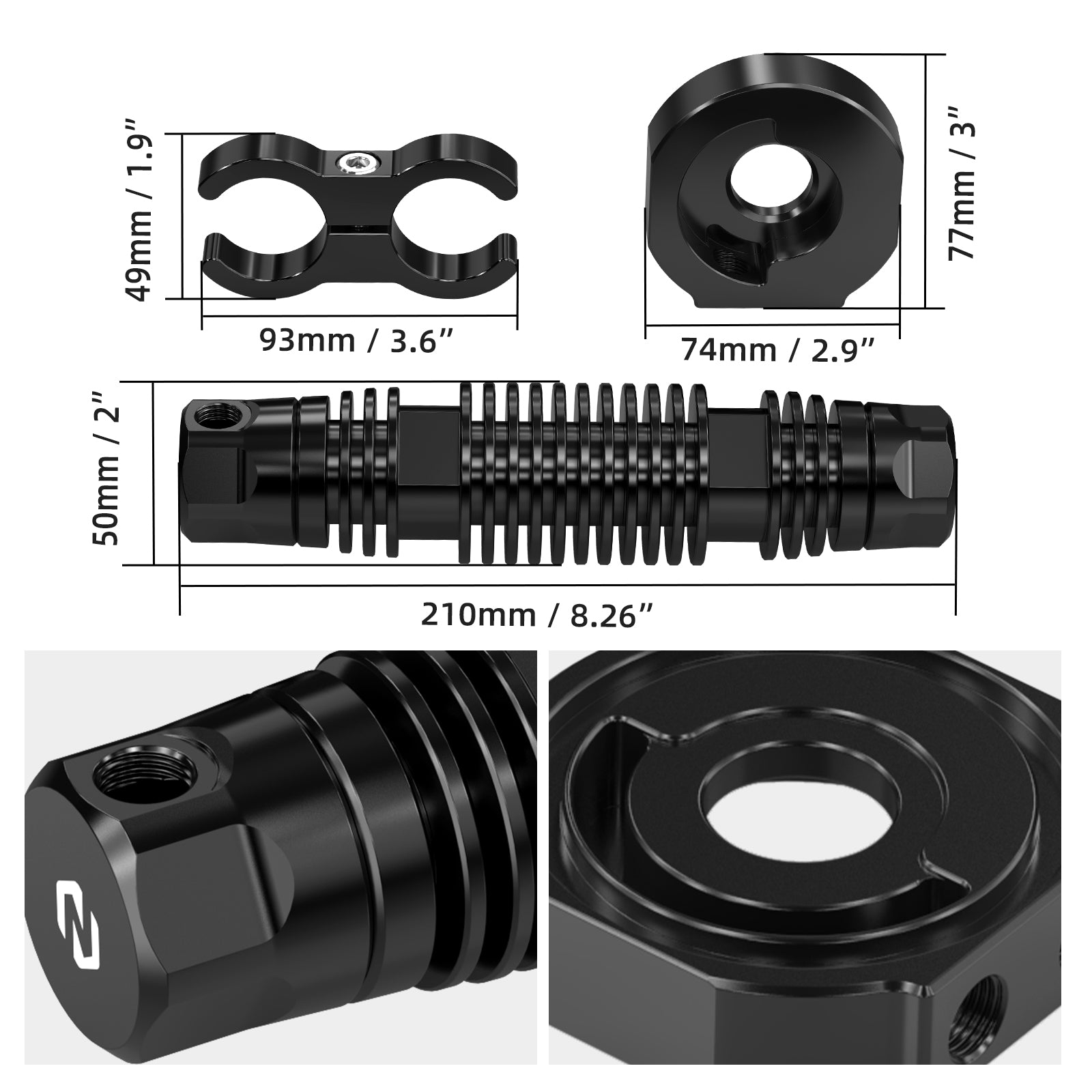 Modulares Dual-Ölkühler-Kit für Harley Road King Street Glide Ultra Limited