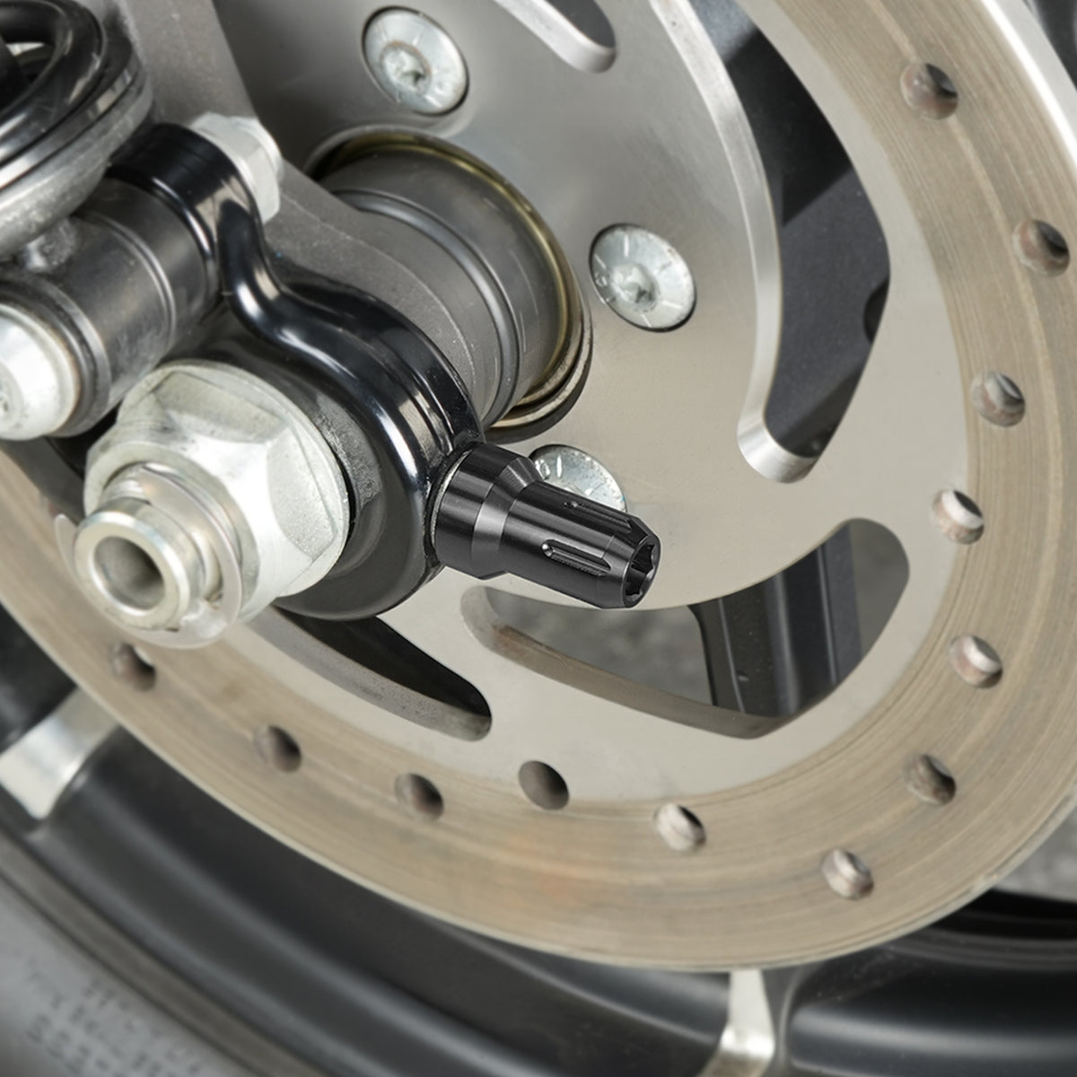 Hinterachs-Einsteller für Harley Sportster Iron 1200/883 Forty Eight