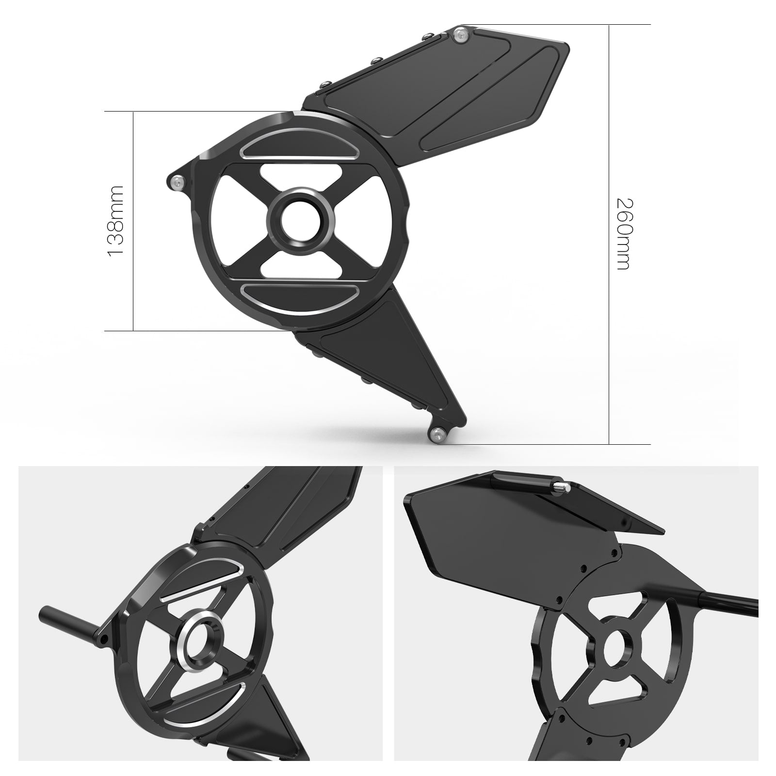 Getriebe Ritzel Abdeckung Schutz für Harley Sportster S Pan America 1250 21-24
