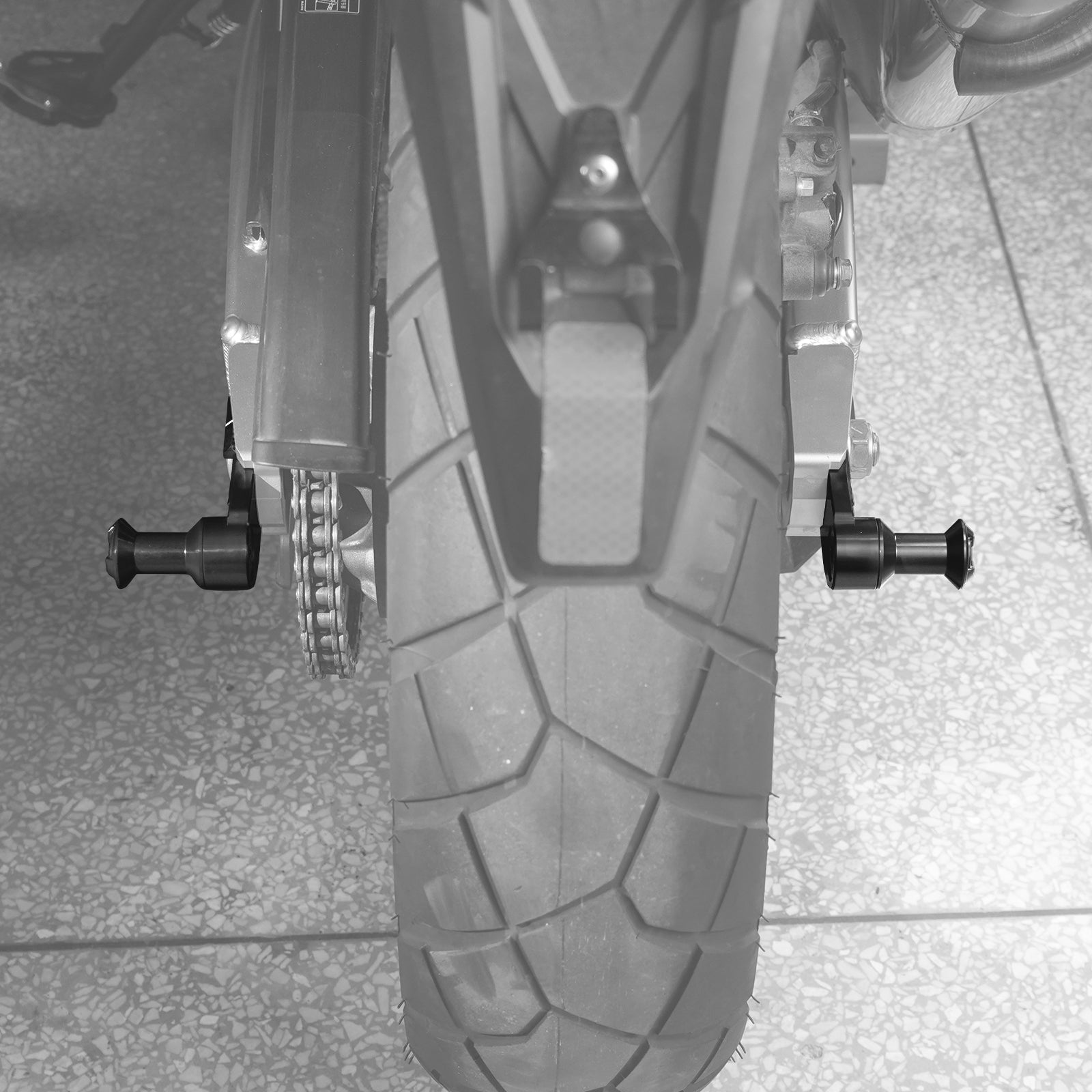 Hinterer Kettenspanner mit Ständerhaken für Honda CRF1100L Africa Twin 2020-2025