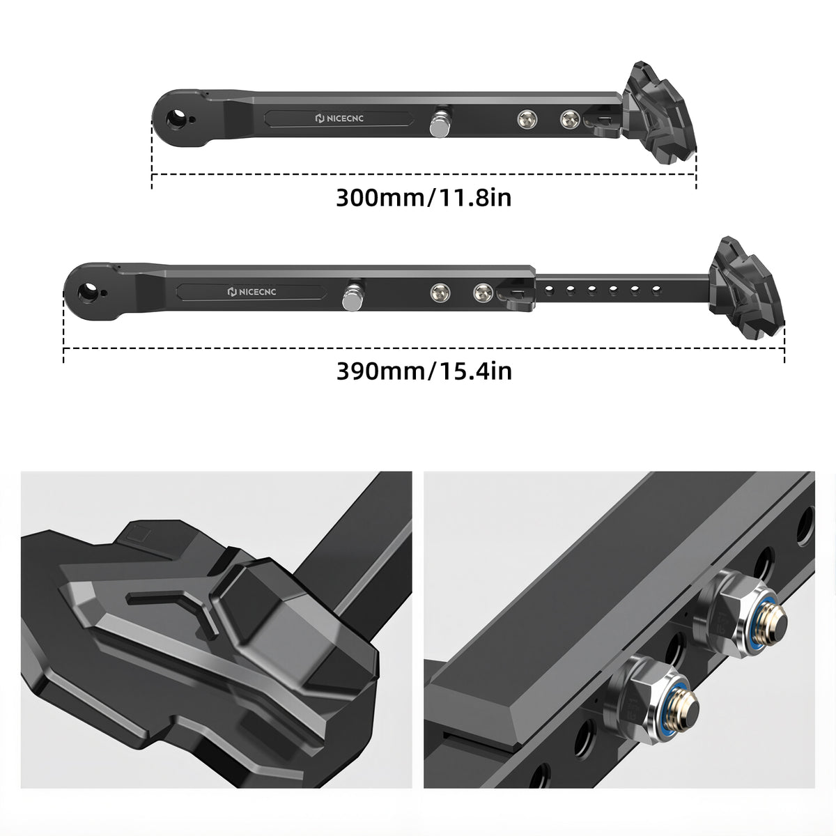 Pata de cabra ajustable para Honda CRF300L / CRF300L Rally 2021–2026