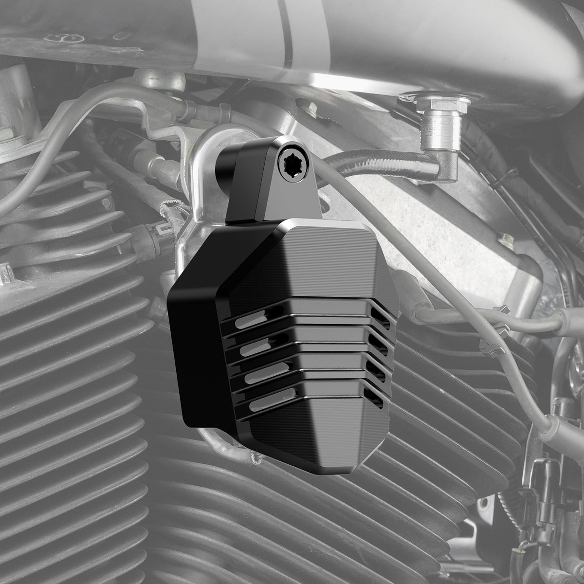 Claxondeksel voor Harley Dyna Twin Cam-modellen 2006–2017
