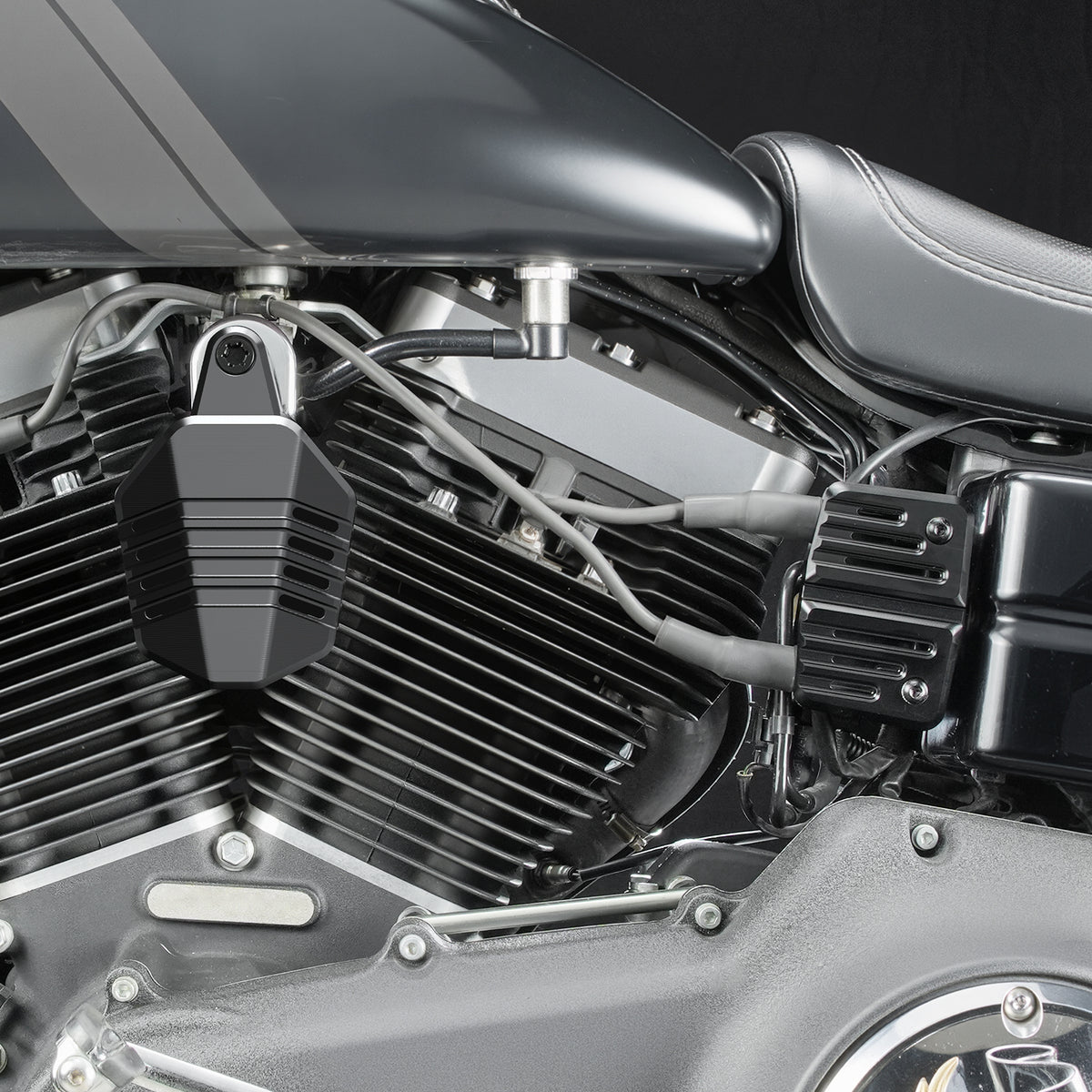 Hupenabdeckung für Harley Dyna Twin Cam-Modelle 2006–2017
