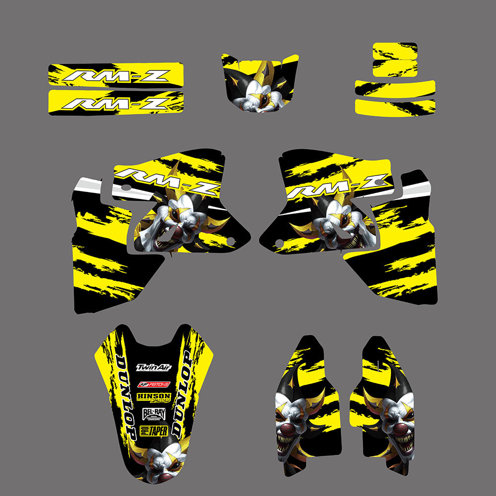 Team-Grafiken Aufkleber Aufkleber für Suzuki DRZ400SM DRZ 400SM 2005-2014