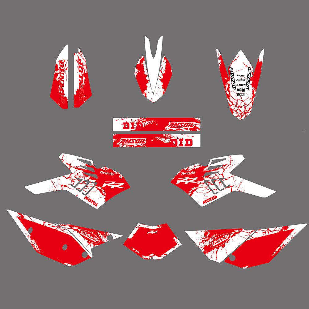 Beta RR 4T Grafik-Kit Aufkleber RR 350 400 450 498 520 2010-2012