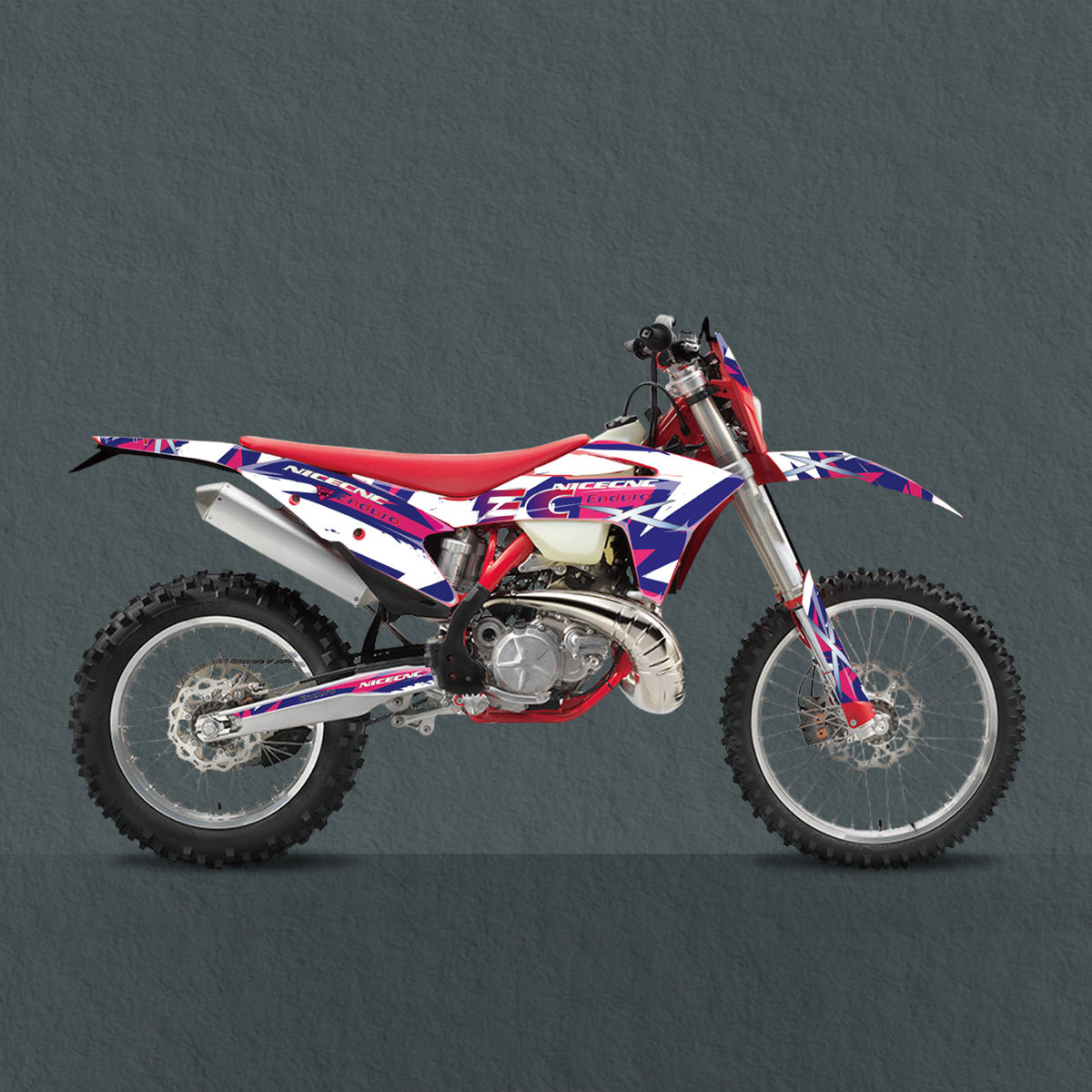 Motorrad-Team-Aufkleber mit voller Grafik, Hintergrundaufkleber, Kits für GAS GAS EC Enduro 2021–2023