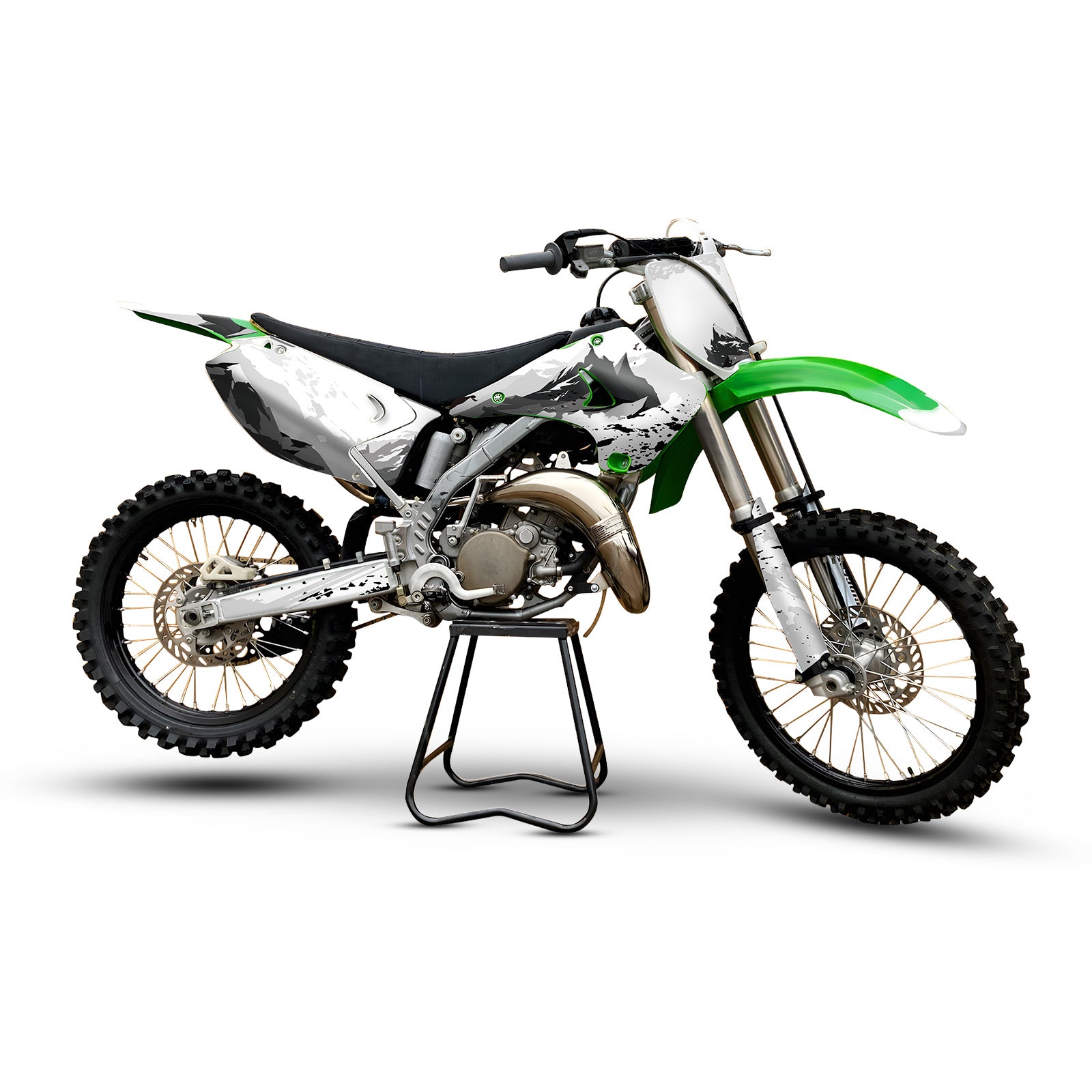 Komplettes Grafik-Aufkleber-Set für KAWASAKI KX125 KX250 2003–2012