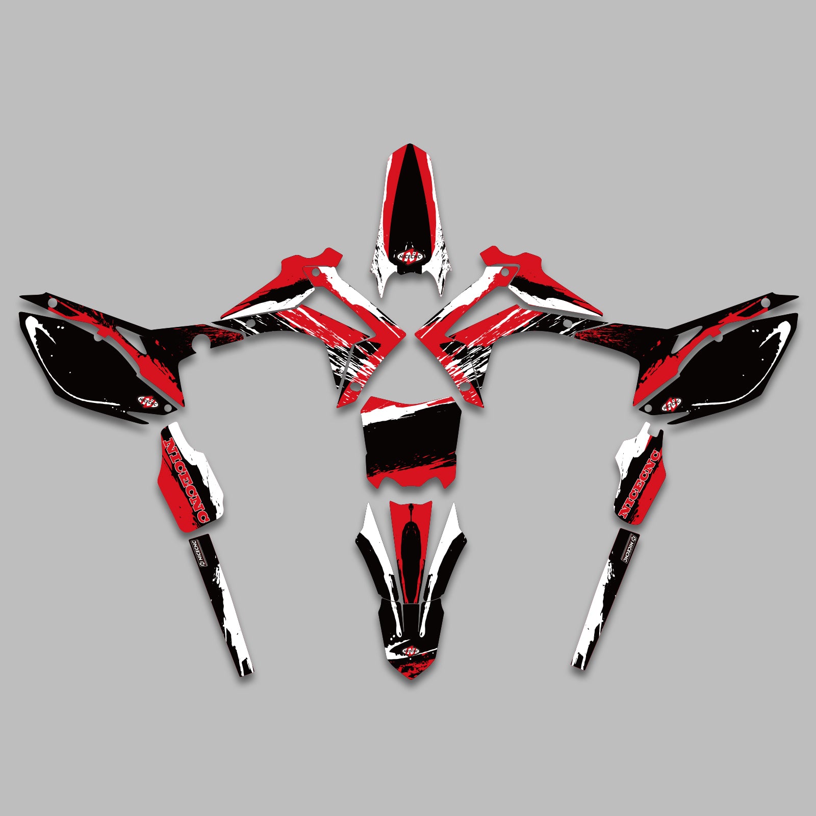 Vollständige Grafik-Aufkleber-Set für HONDA CRF250 2014-2017 CRF450 2013-2016