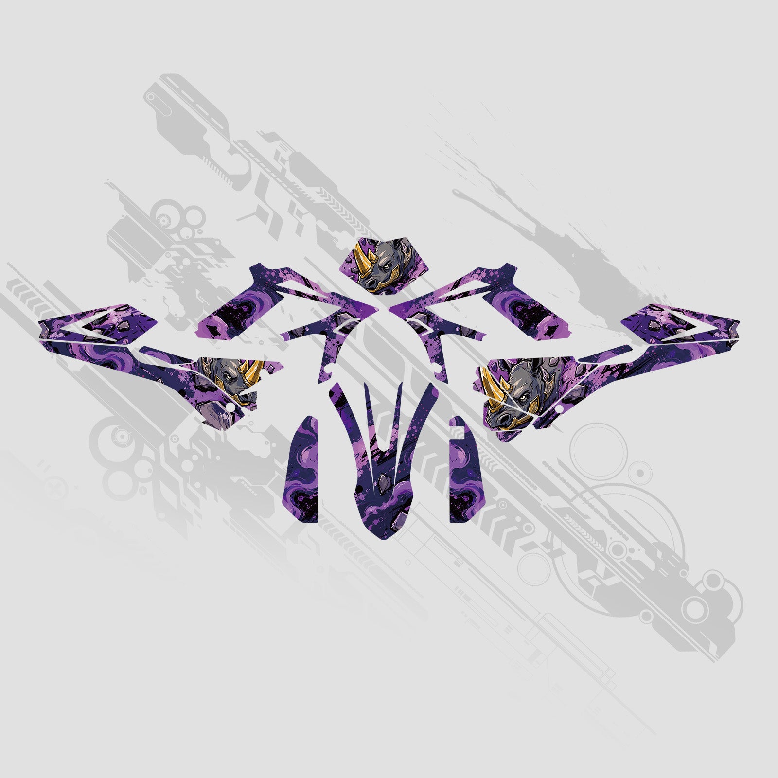 Motorrad Full Graphics Dekor Aufkleber Set für BETA RR 250/300 2ST 350/400/450 4ST 2018-2019