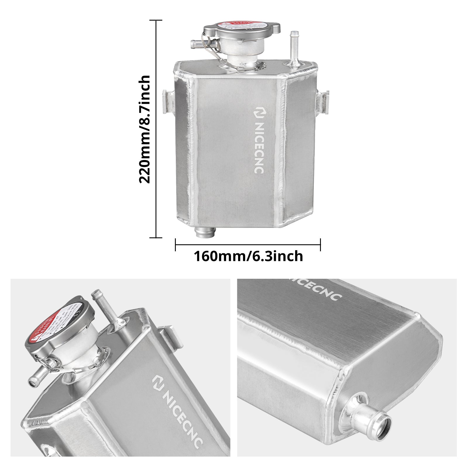 Kühler Kühlmittel Tank Reservoir Flasche Für Can-Am X3 Defender HD10 Commander 1000R