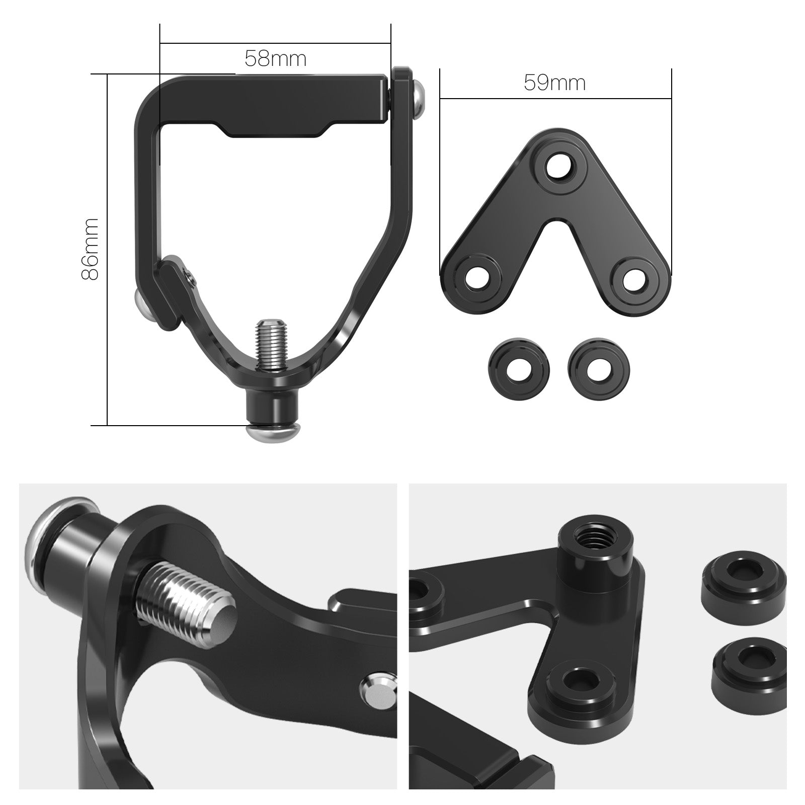 Lenkungsdämpferhalterung für Gas Gas MC 125 MC EX 250F 350F 450F 2024-2025