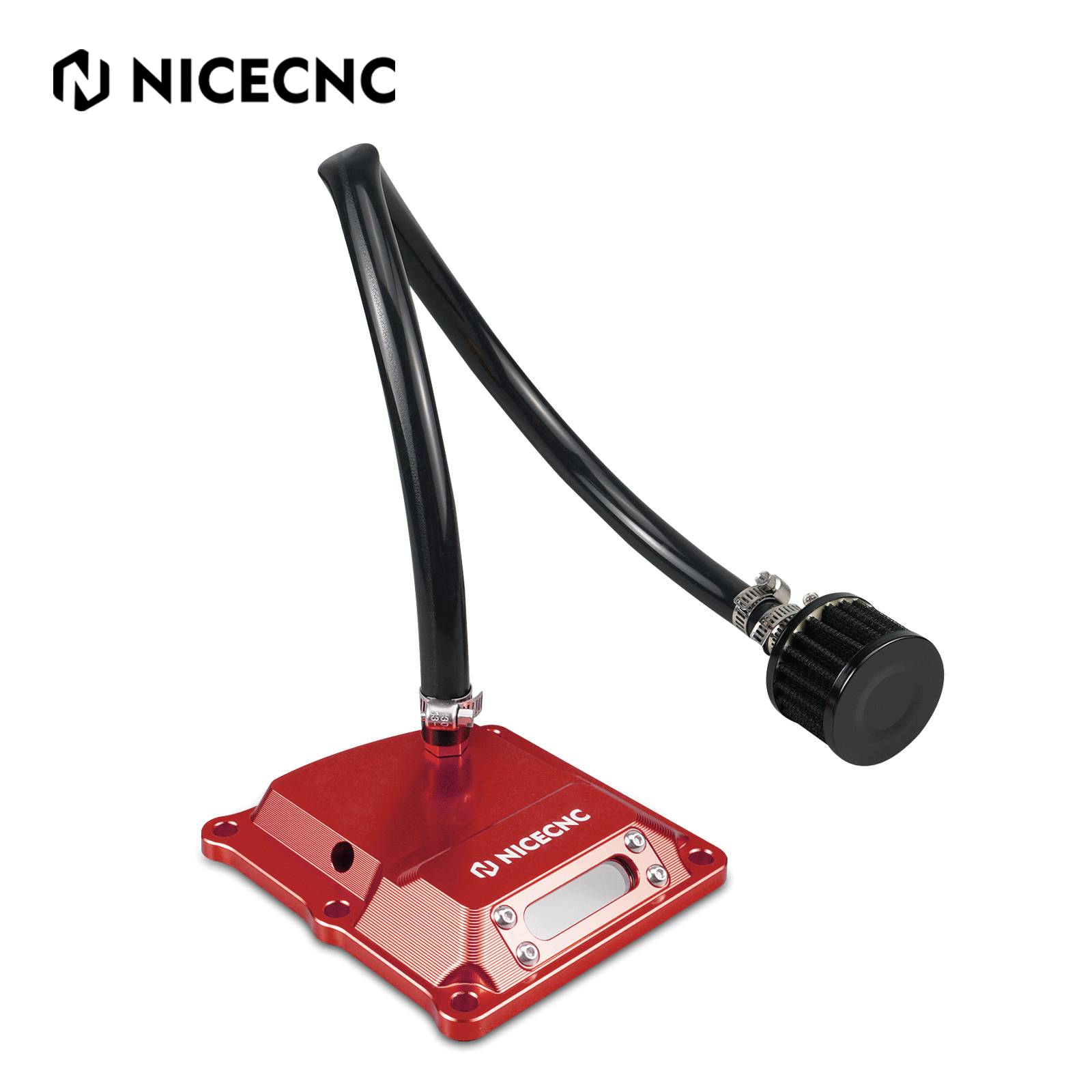 Transparente belüftete Getriebeabdeckung für Harley-Davidson M8-Motor 2017–2024