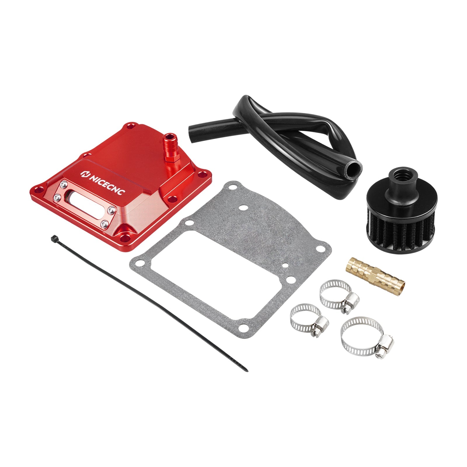 Transparente belüftete Getriebeabdeckung für Harley-Davidson M8-Motor 2017–2024