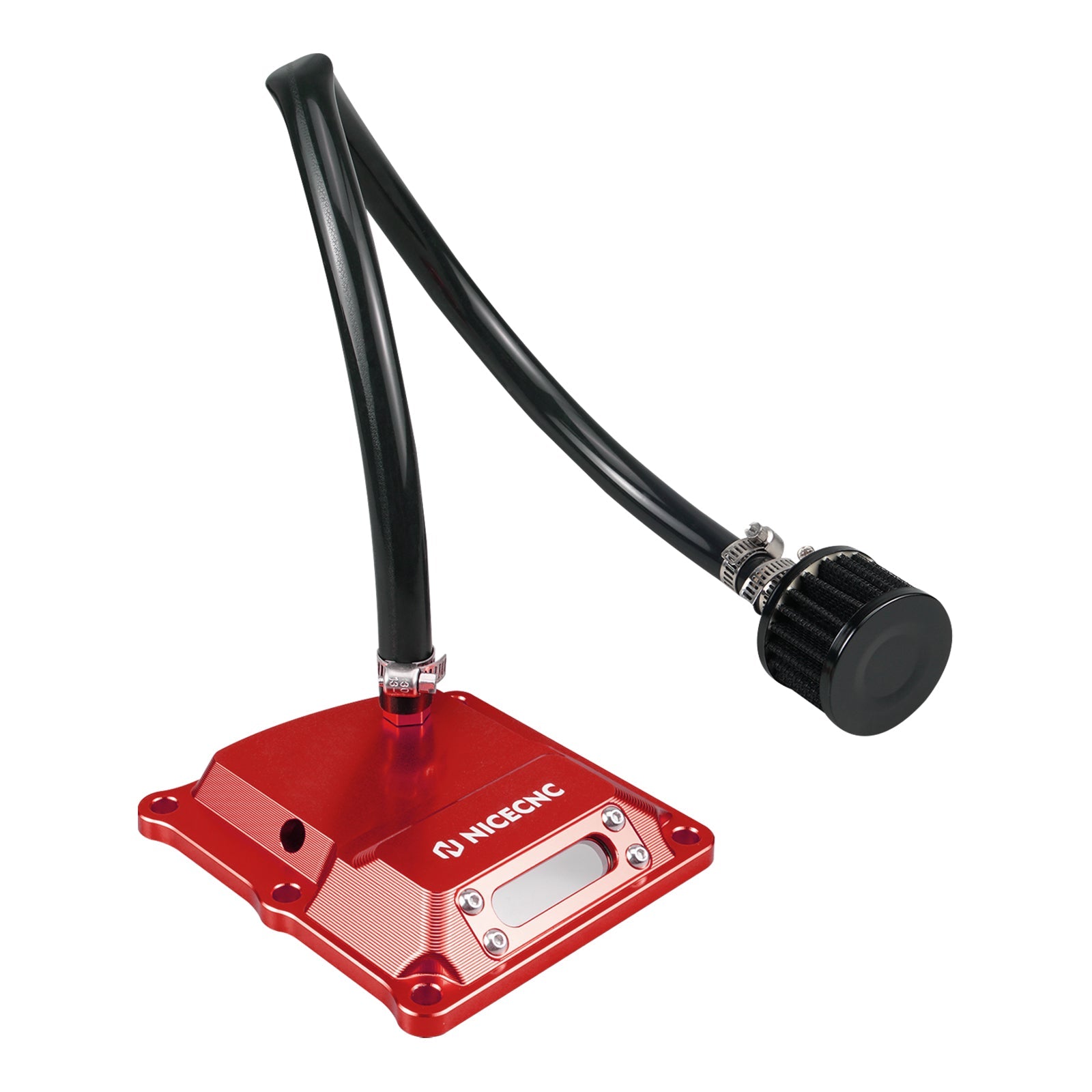 Transparente belüftete Getriebeabdeckung für Harley-Davidson M8-Motor 2017–2024