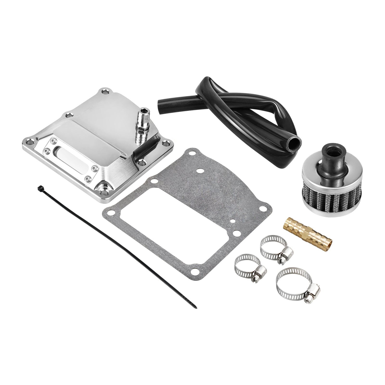 Transparente belüftete Getriebeabdeckung für Harley-Davidson M8-Motor 2017–2024