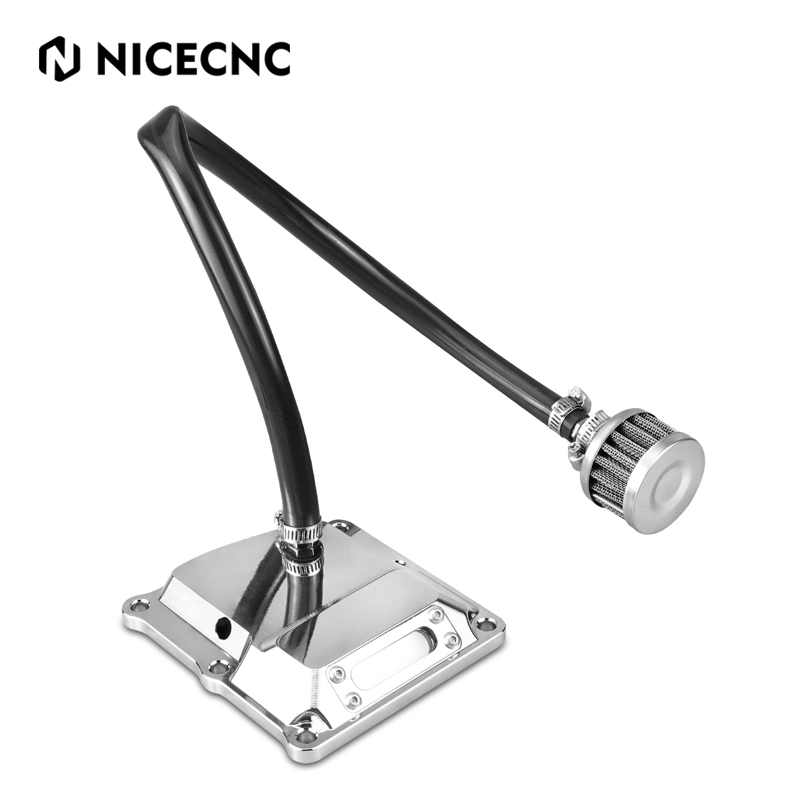 Transparente belüftete Getriebeabdeckung für Harley-Davidson M8-Motor 2017–2024