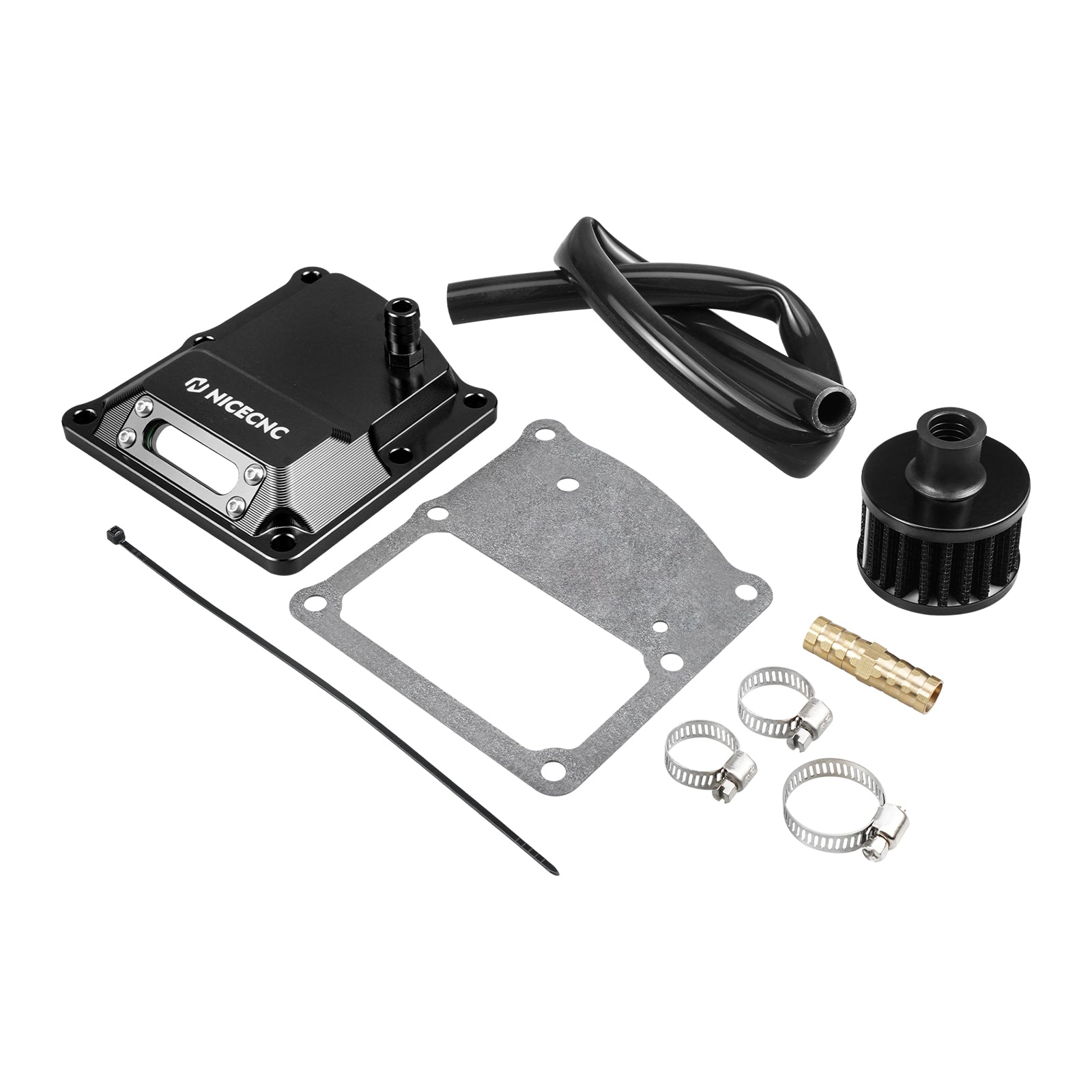 Transparente belüftete Getriebeabdeckung für Harley-Davidson M8-Motor 2017–2024