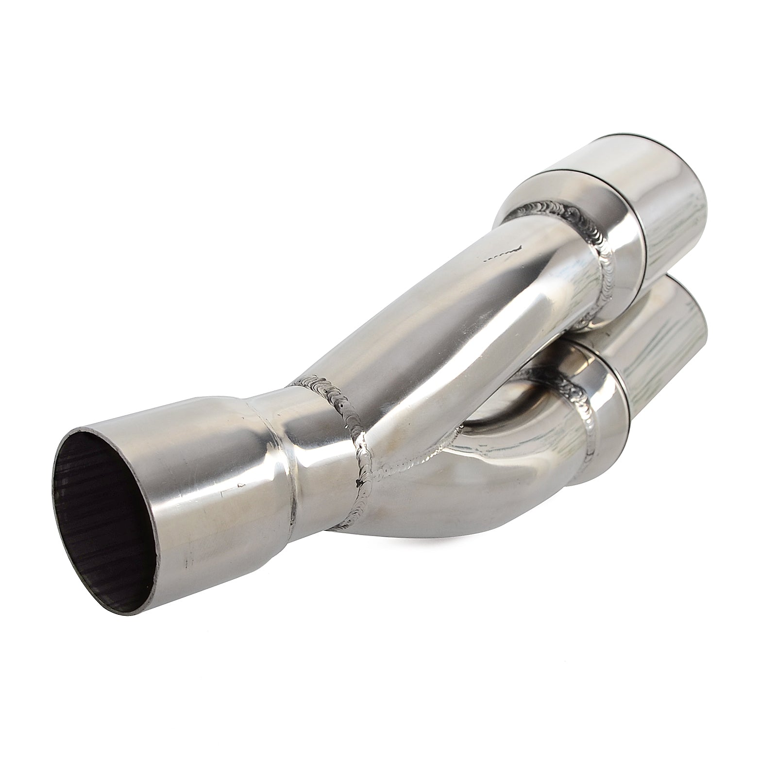 Dual Auspuff Schalldämpfer Vent Rohr Slip Auf 38-51mm Roller Motorrad Straße Bikes