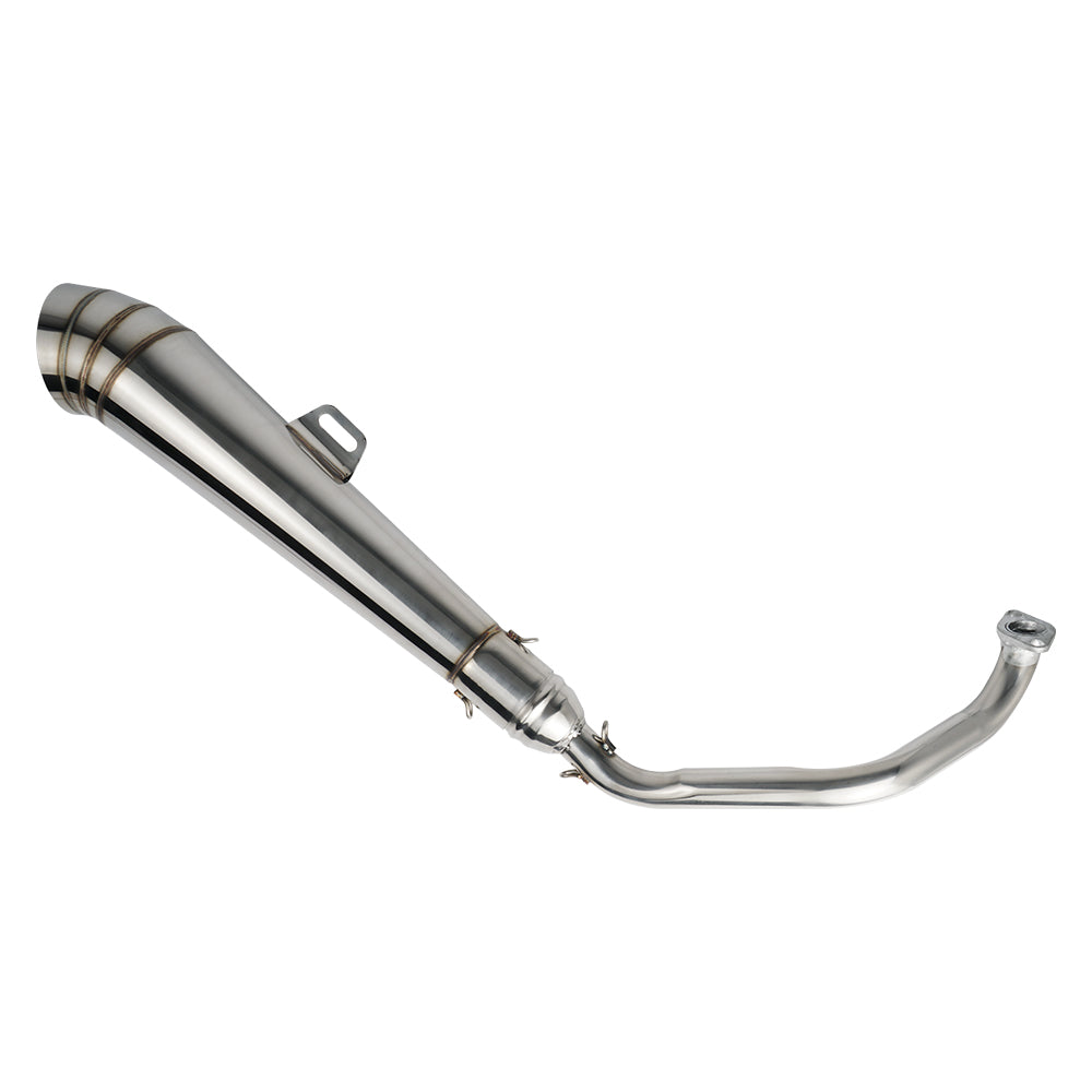 Leistung GP Auspuff Rohr System Für GY6 125cc 150cc Motor Universal