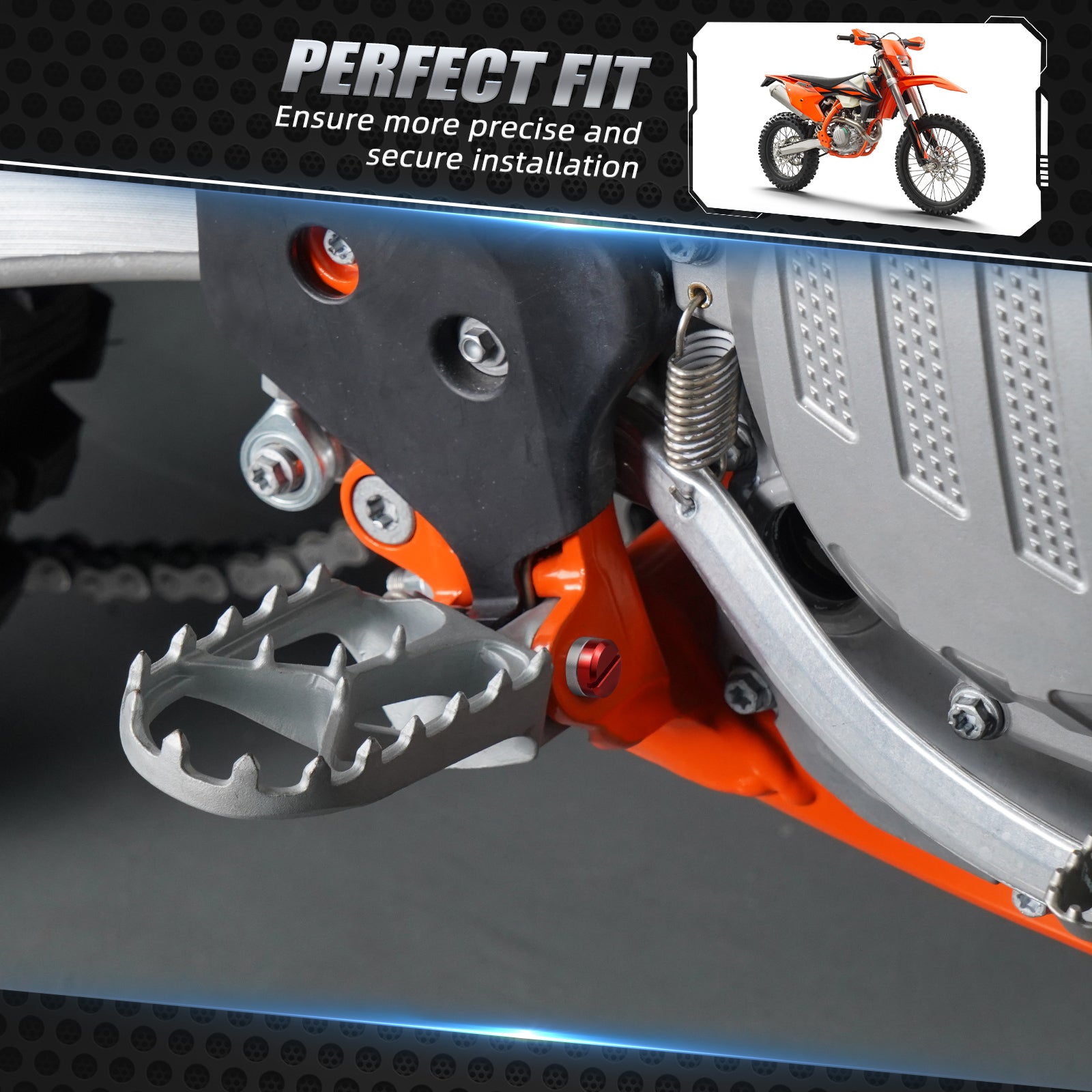Fußpedalstifte Für KTM SX//XC/EXC/EXCF/Adv/Enduro R/SMC/SMR Honda Husqvarna Yamaha Beta