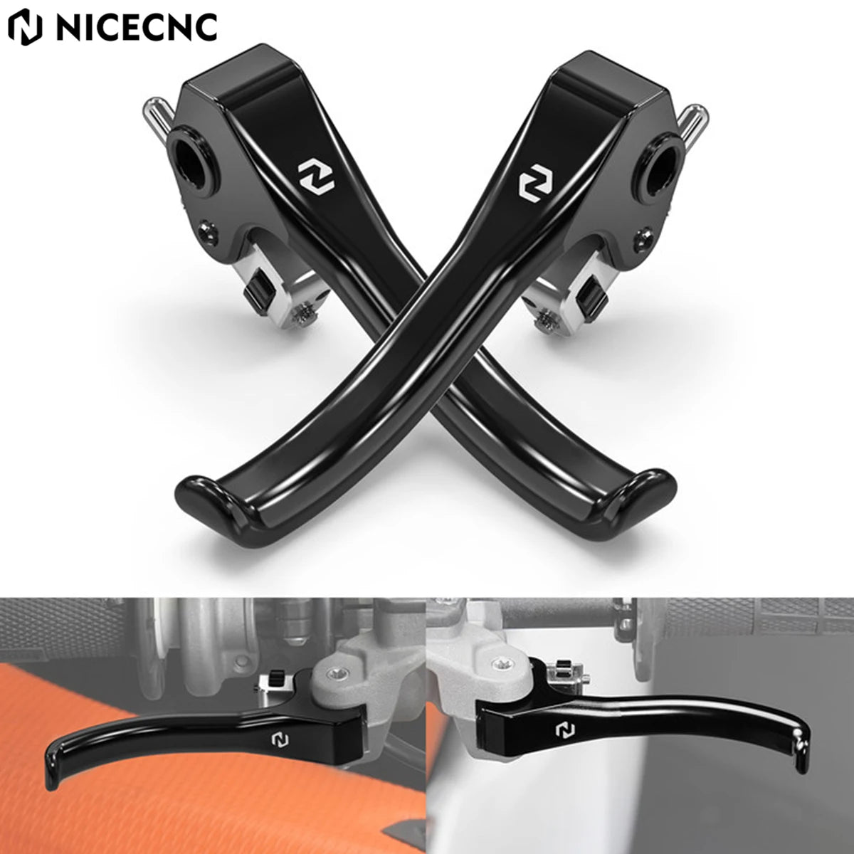 Kurzer Brems- und Kupplungshebel Satz für Husqvarna TE FE TX FX Gas Gas EC EX MC F Braktec System