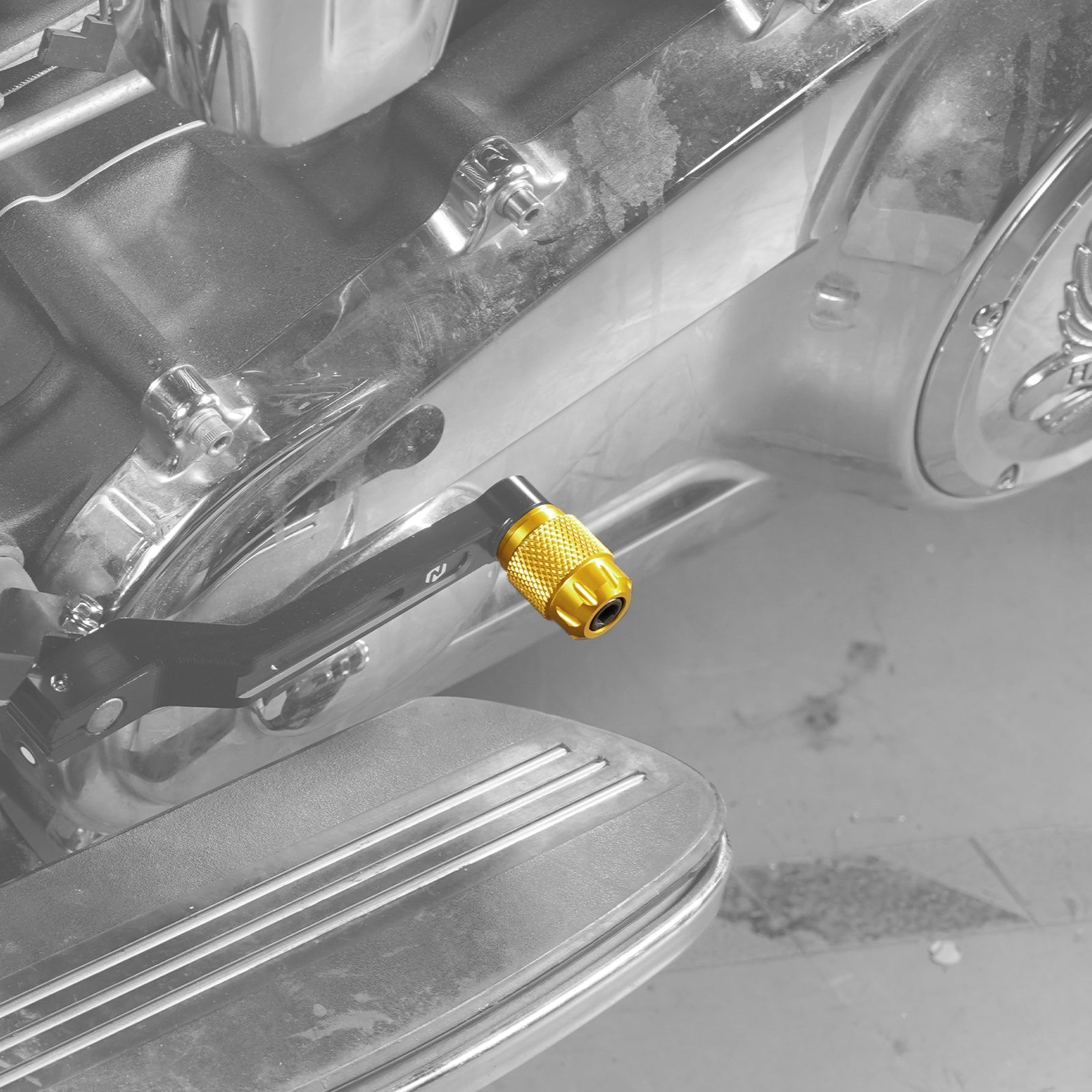 Shorty Shifter Peg Spitze Pad Für Harley Road King Electra Street Glide Ultra Limited