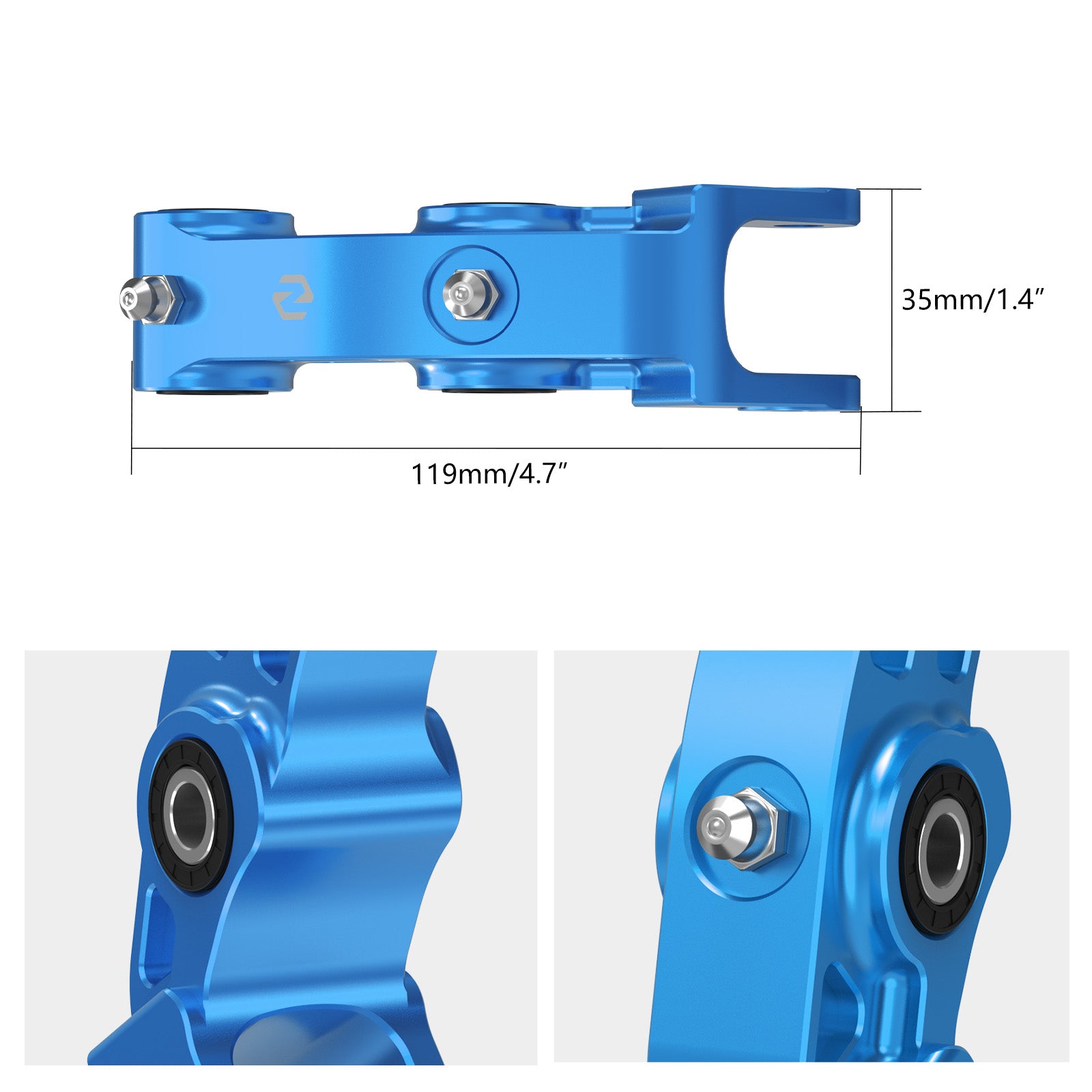 20MM Aufstieg Hinten Suspension Verknüpfung Für Surron Licht Bee X / S/ L1E Segway X160 X260