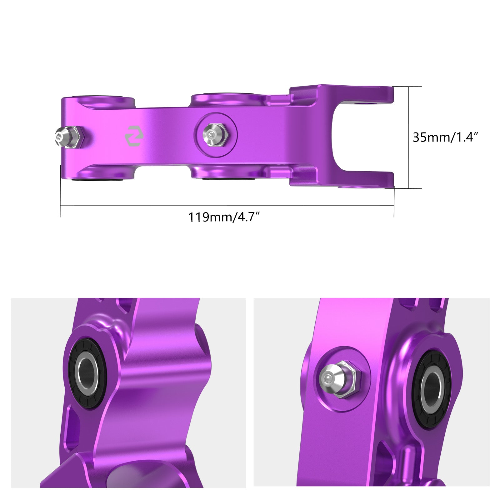 20MM Aufstieg Hinten Suspension Verknüpfung Für Surron Light Bee X / S/ L1E Segway X160 X260