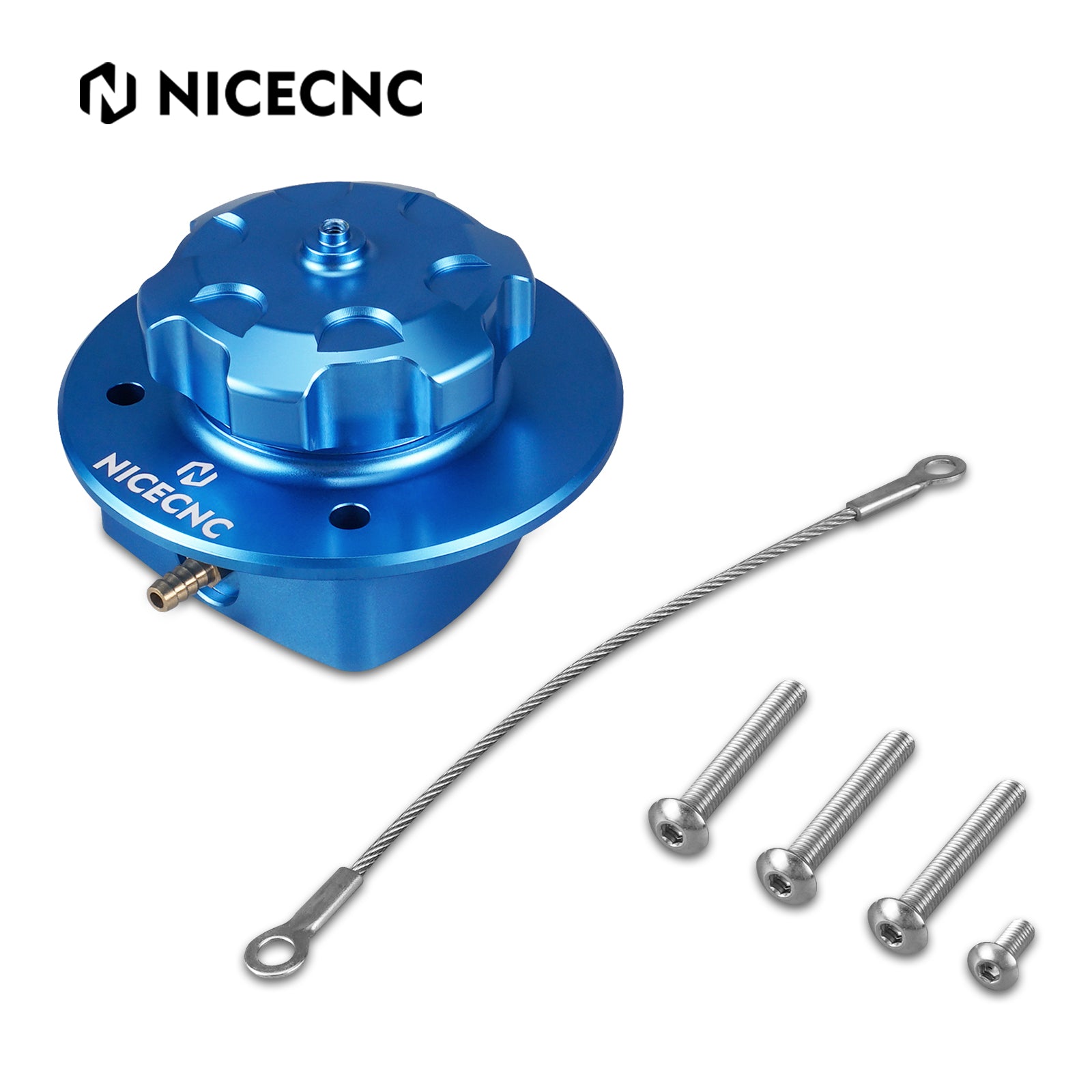 Verbesserte Gas Kraftstoff Tank Füllstoff Neck Cap Kit Für Husqvarna 701 Enduro Supermoto 16-24