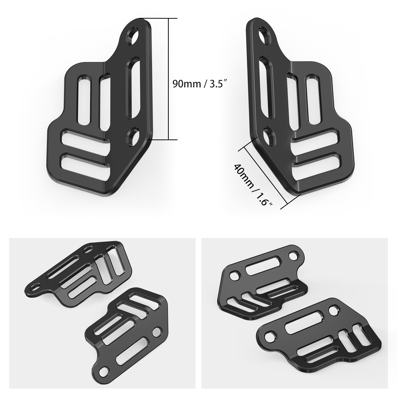 Tie Down Klammern Gepäck Rack Seite Tasche Halter Für KTM 890/790 Adventure R Husqvarna Norden 901