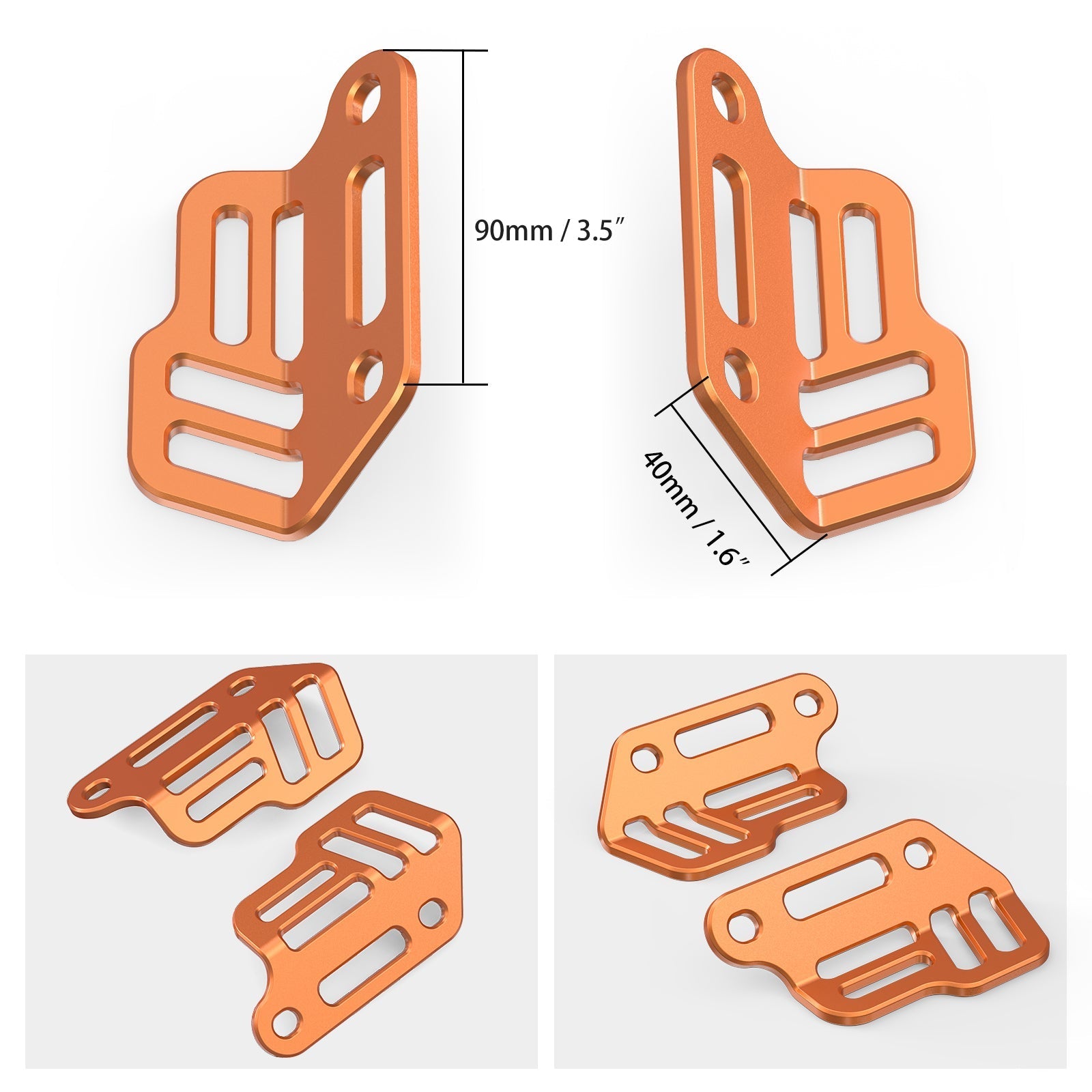 Tie Down Klammern Gepäck Rack Seite Tasche Halter Für KTM 890/790 Adventure R Husqvarna Norden 901