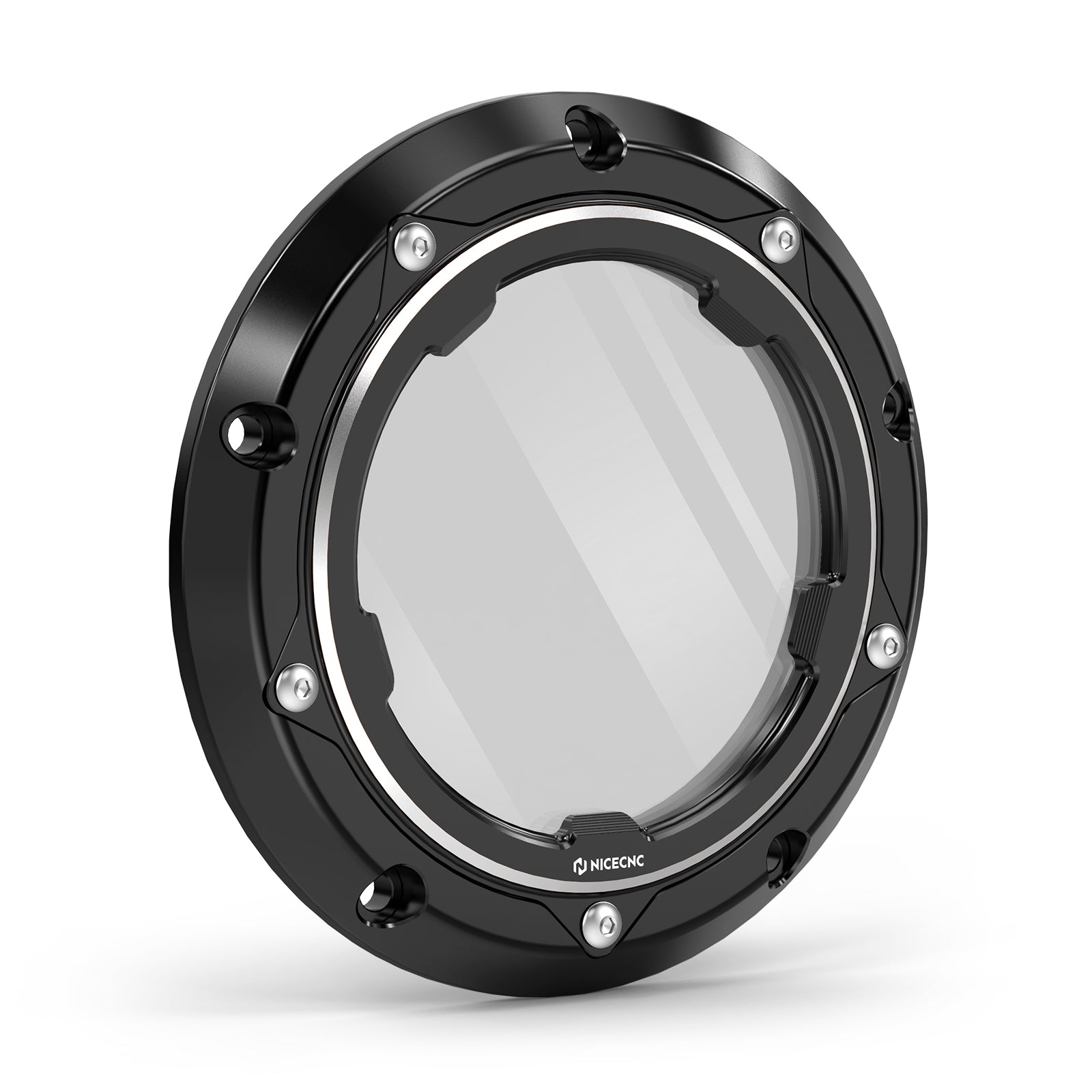 Transparente Twin Cam Derby-Abdeckung für Harley Street Glide 2006–2015 Road King 1999–2014