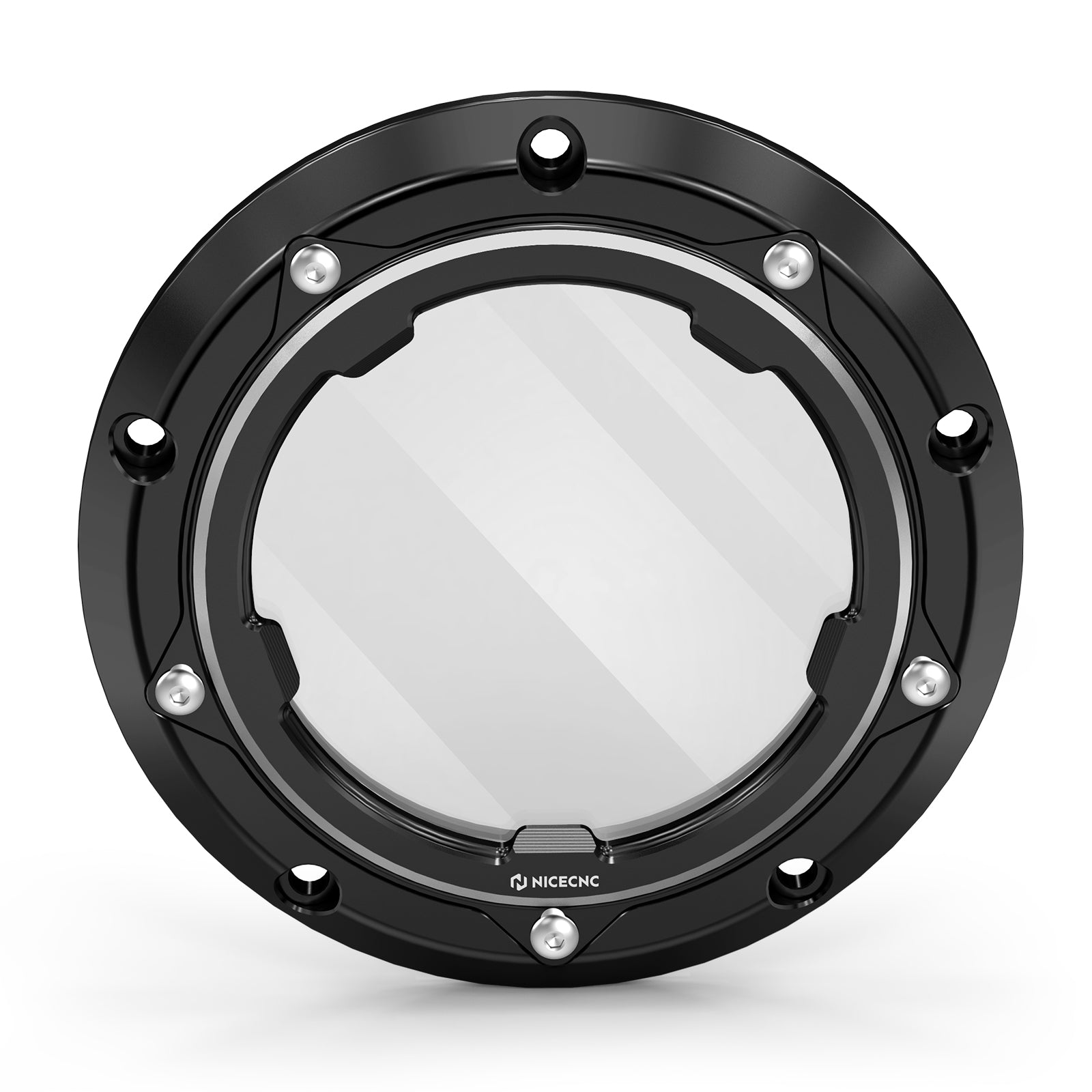 Transparente Twin Cam Derby-Abdeckung für Harley Street Glide 2006–2015 Road King 1999–2014