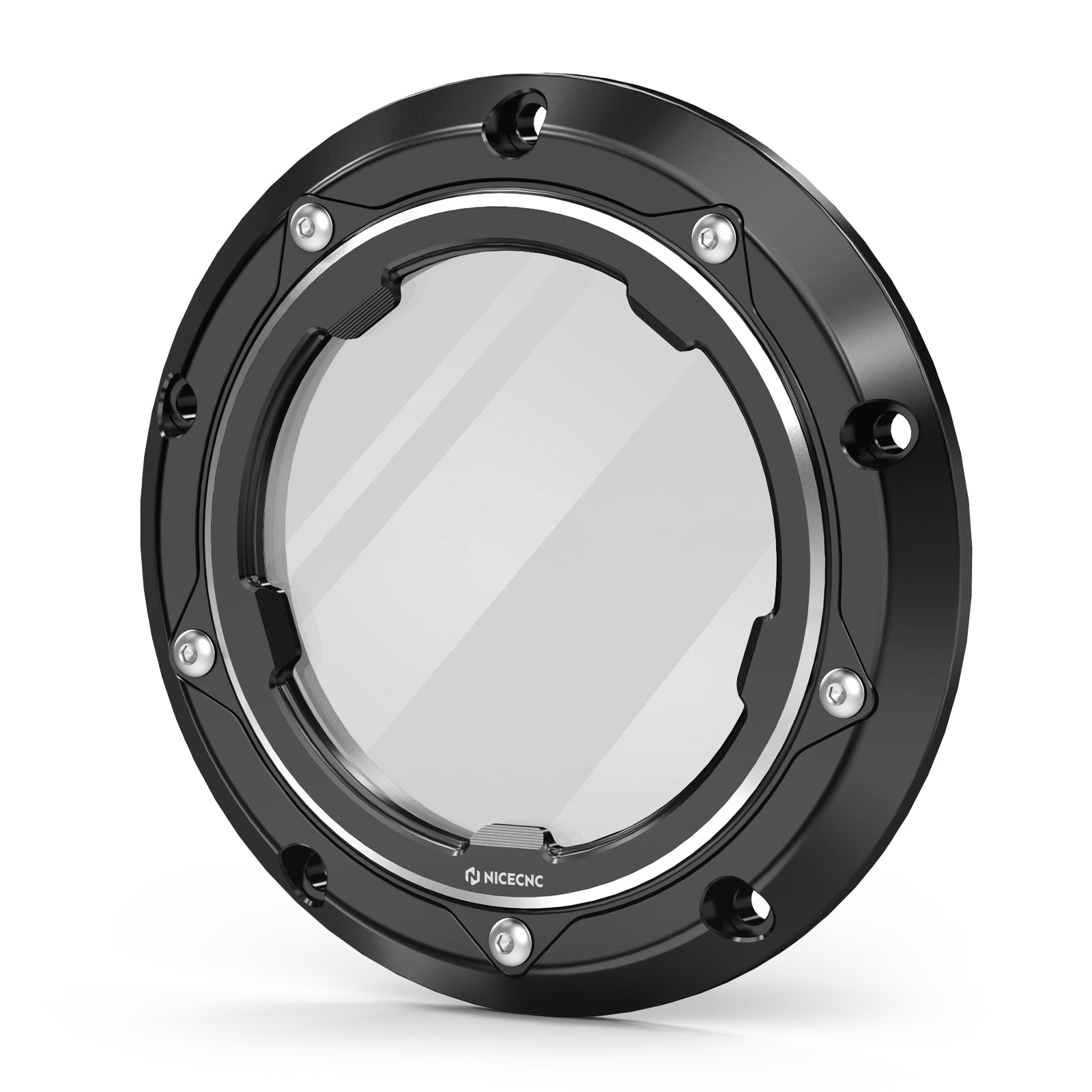 Transparente Twin Cam Derby-Abdeckung für Harley Street Glide 2006–2015 Road King 1999–2014