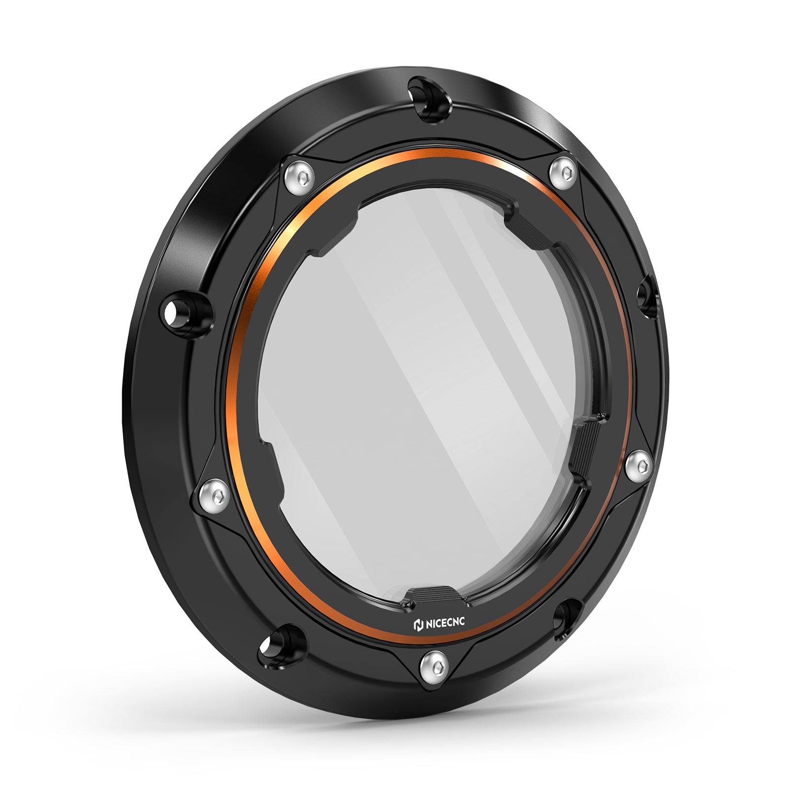 Transparente Twin Cam Derby-Abdeckung für Harley Street Glide 2006–2015 Road King 1999–2014