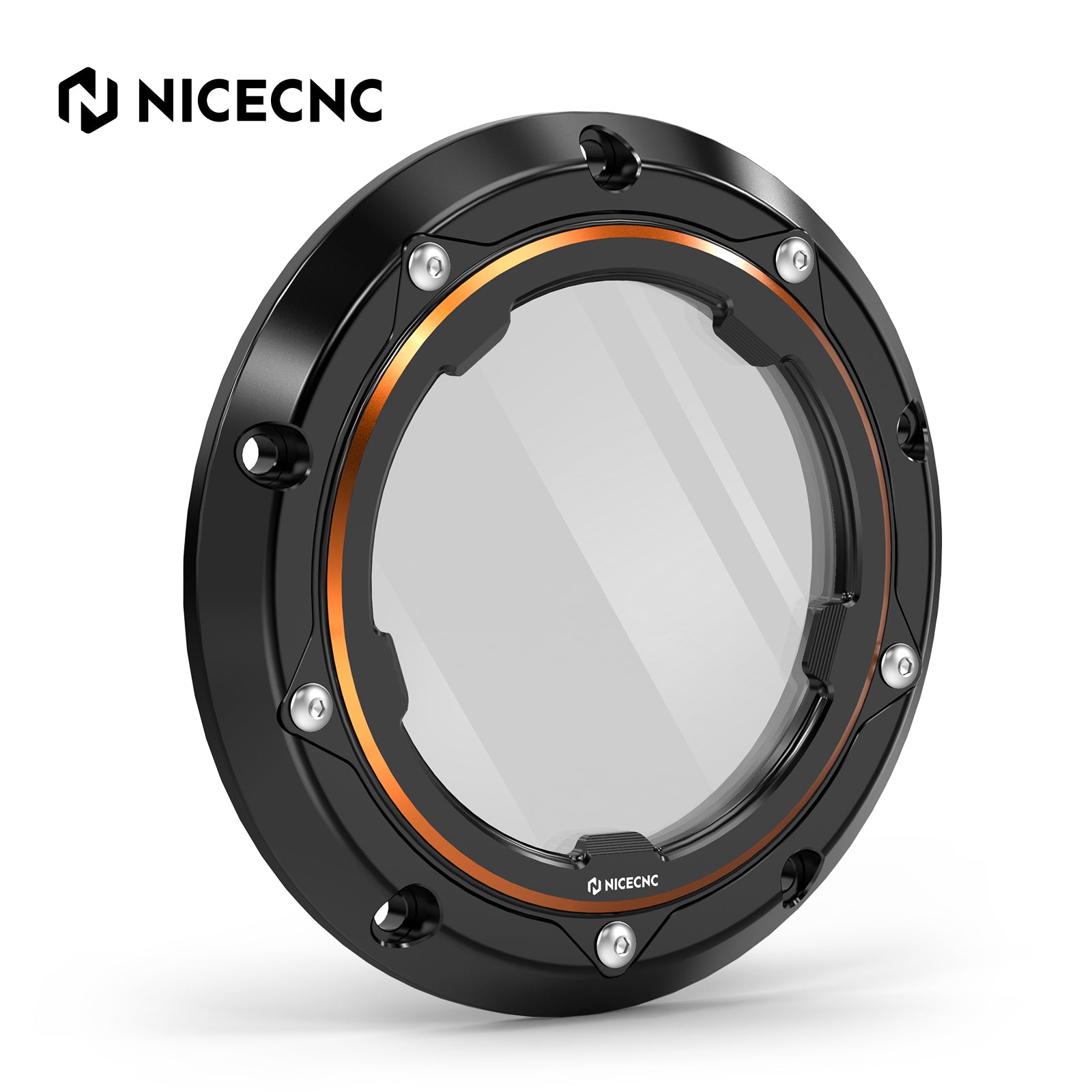Transparente Twin Cam Derby-Abdeckung für Harley Street Glide 2006–2015 Road King 1999–2014