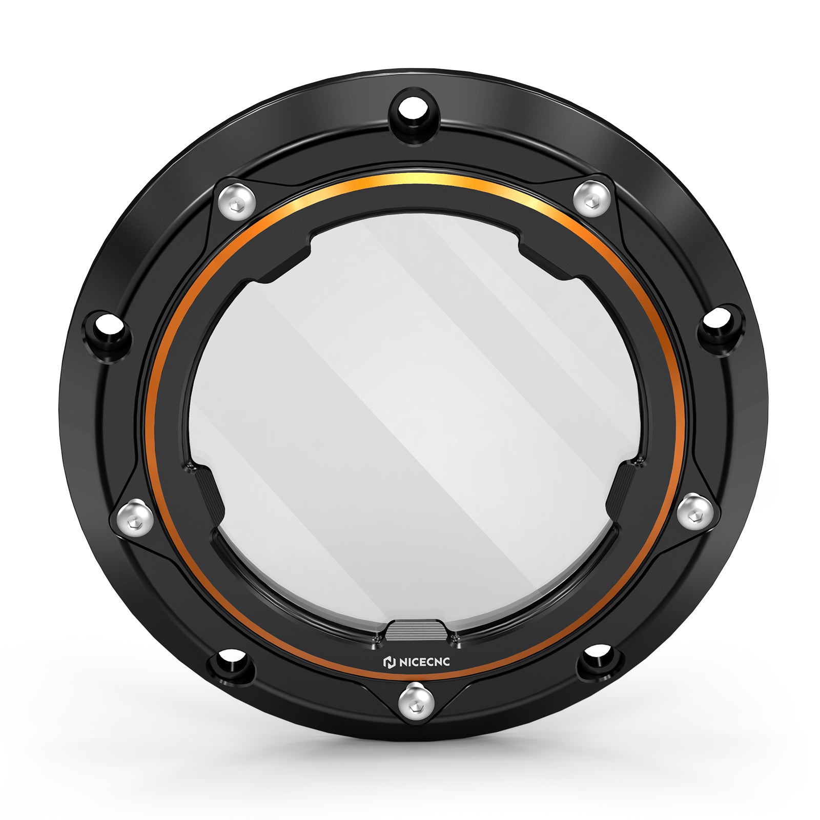 Transparente Twin Cam Derby-Abdeckung für Harley Street Glide 2006–2015 Road King 1999–2014