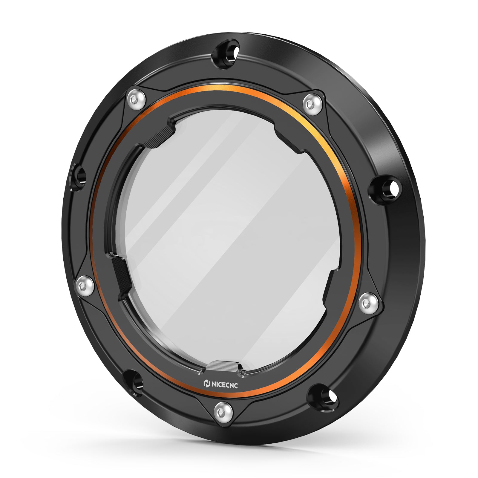 Transparente Twin Cam Derby-Abdeckung für Harley Street Glide 2006–2015 Road King 1999–2014
