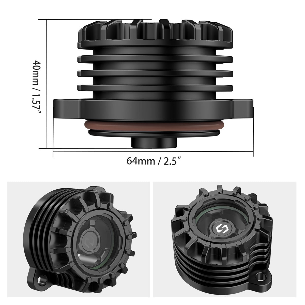 Transparenter Ölfilterdeckel für Husqvarna 701 Enduro Supermoto 2016-2024
